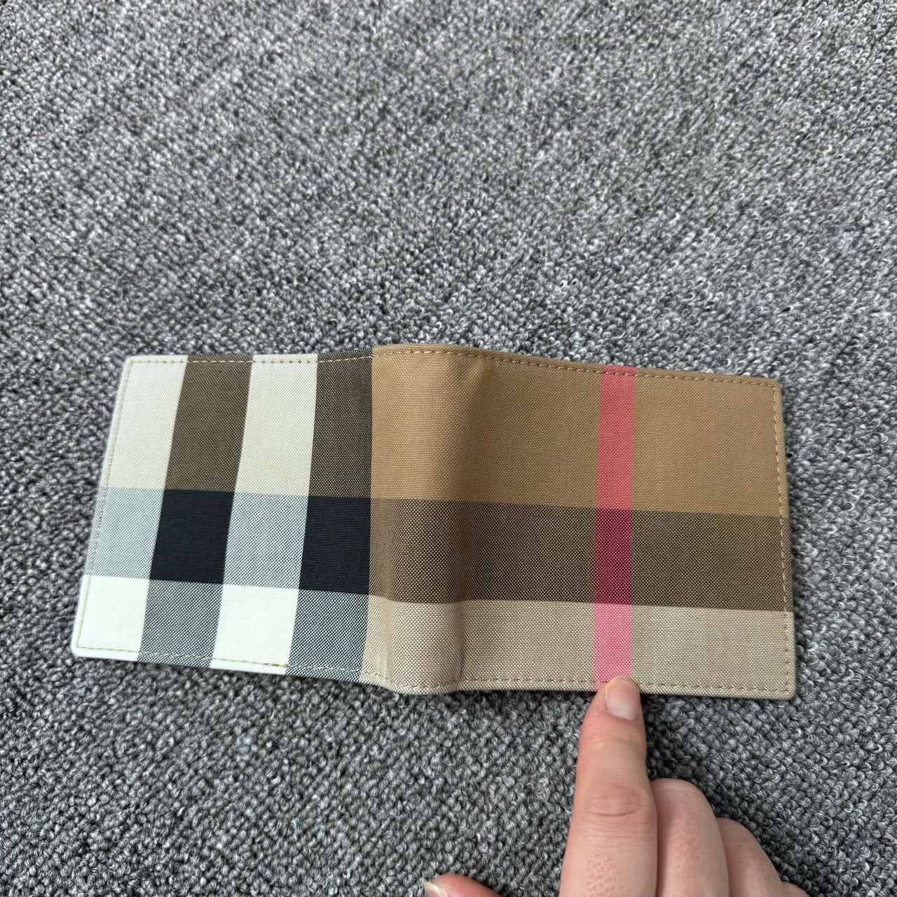 Burberry Burberry Plaid Wallet one size Men Size ONE SIZE - 3 Thumbnail