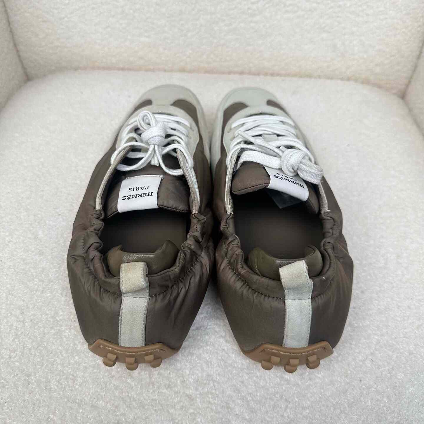 Hermes Hermes Casual Brown Lowtop Sneakers 9.5 Men Size US 9.5 / EU 42-43 - 5 Thumbnail