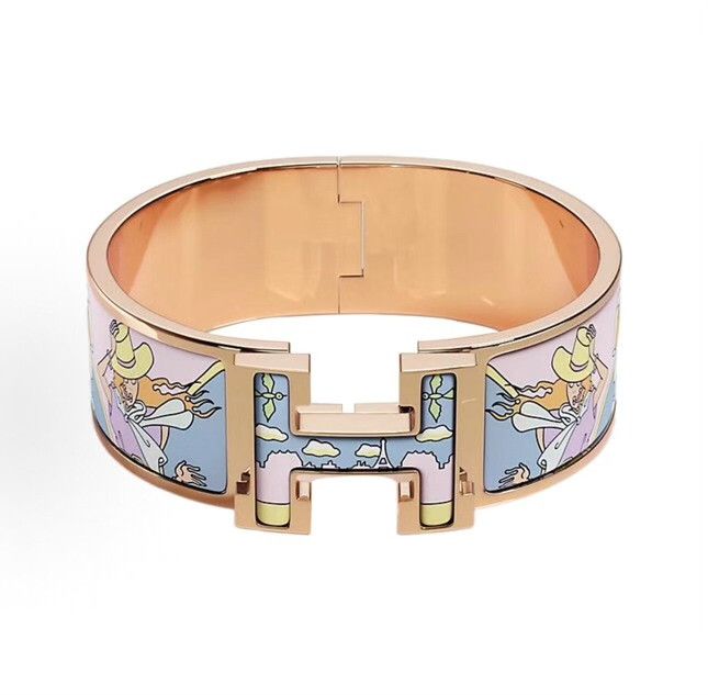 Hermes Hermes Printed Graphic Gold Jewelry XS Men Size ONE SIZE - 6 Thumbnail