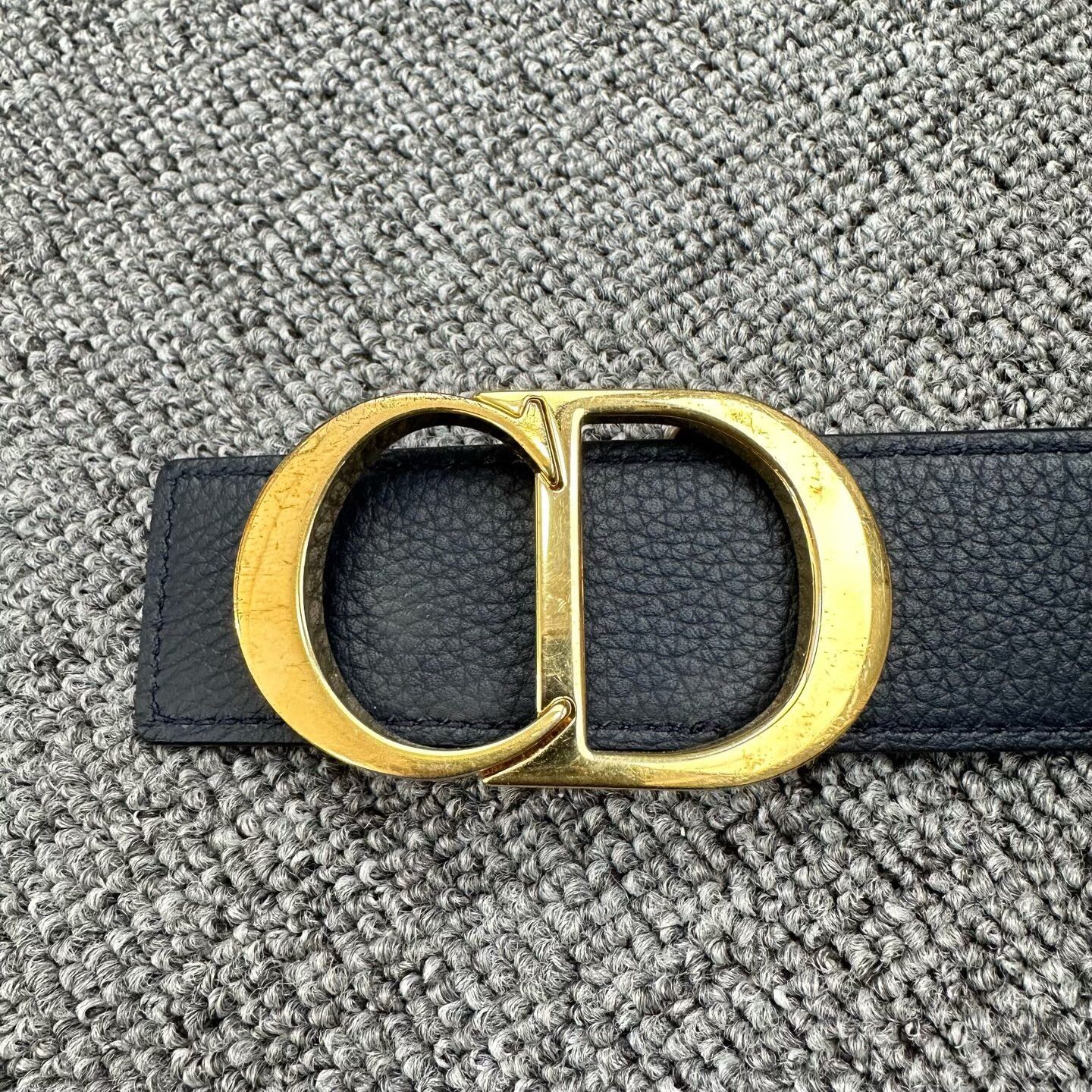 Dior Dior Leather Belt one size Men Size ONE SIZE - 2 Thumbnail