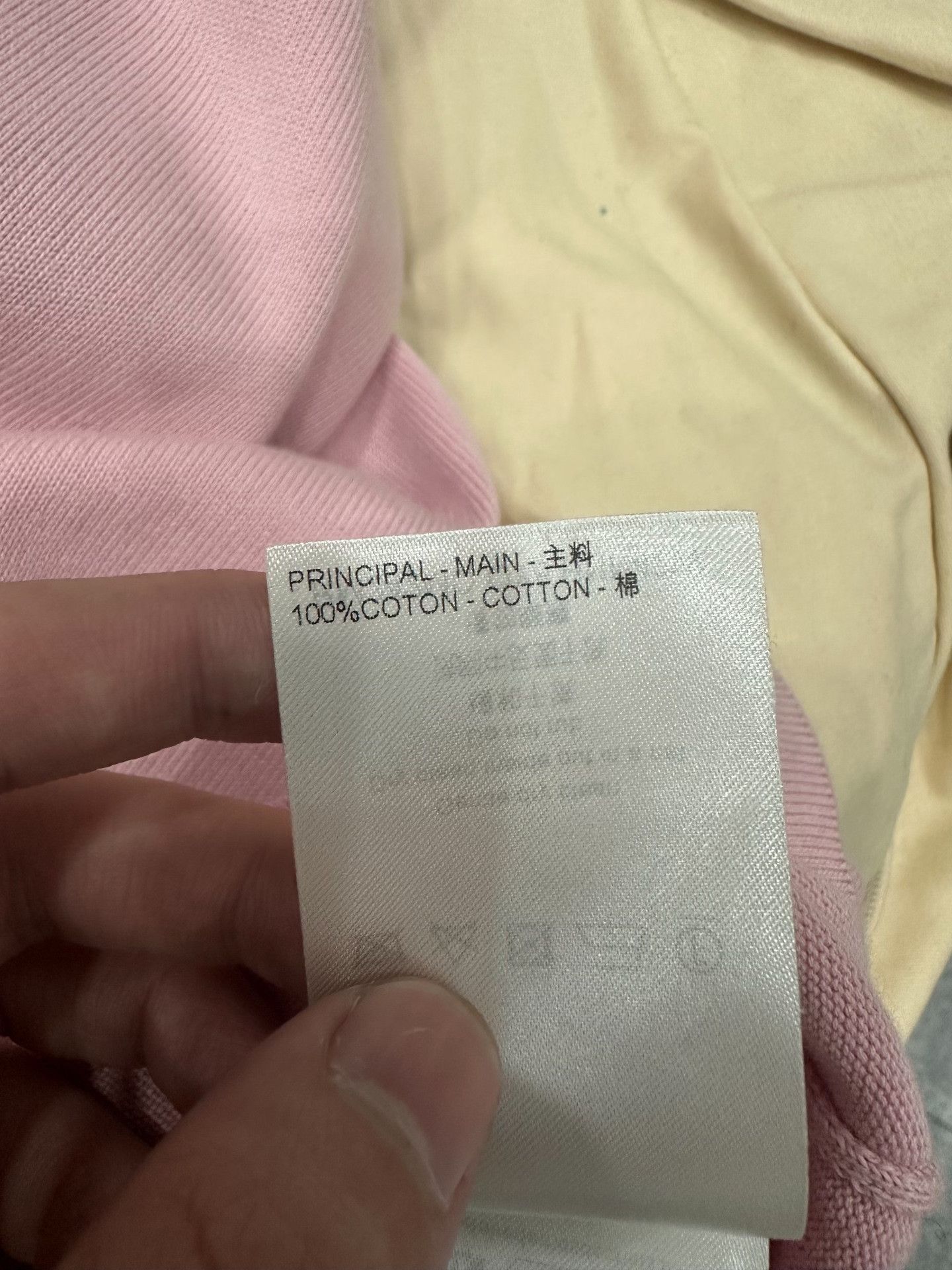 Louis Vuitton Louis Vuitton Embroidered Pink T-Shirt s Men Size US S / EU 44-46 / 1 - 6 Thumbnail