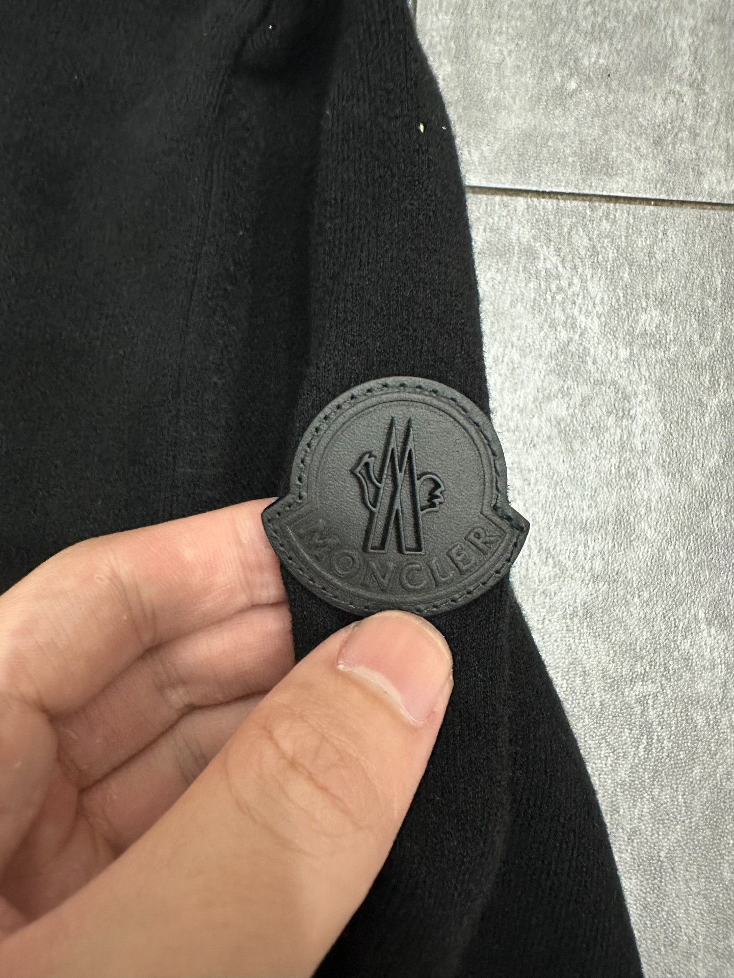 Moncler Moncler Wool Black Sweater xl Men Size US XL / EU 56 / 4 - 3 Thumbnail
