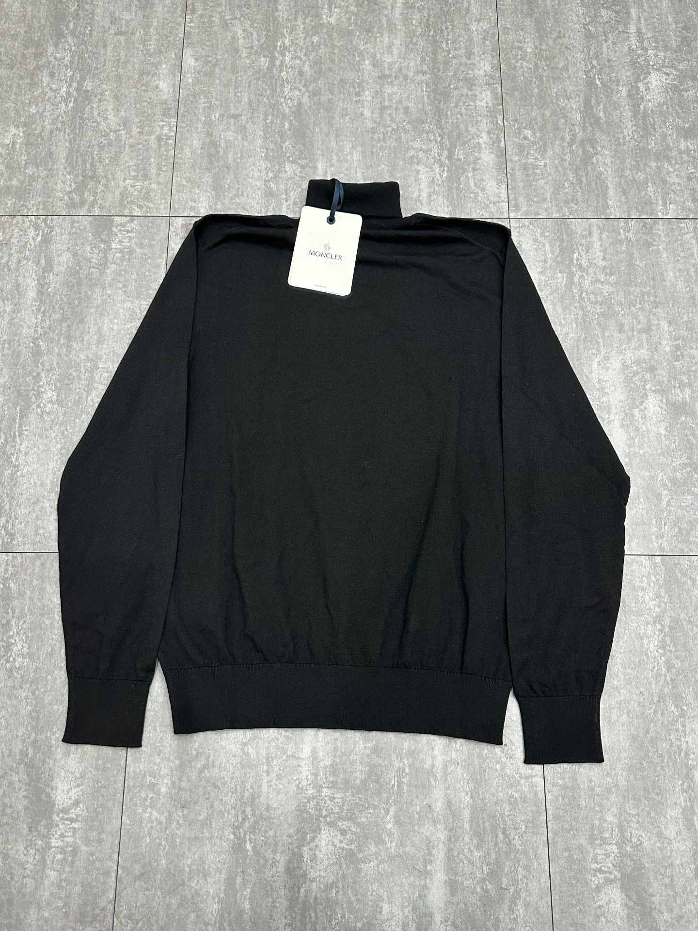 Moncler Moncler Knit Black Sweater l Men Size US L / EU 52-54 / 3 - 2 Thumbnail