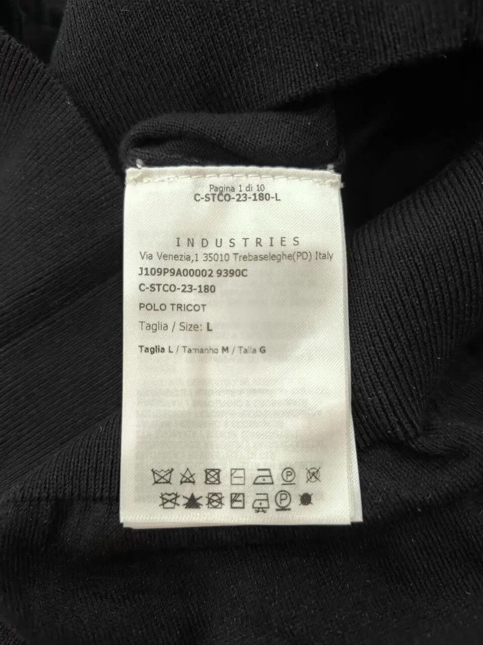 Moncler Moncler Knit Black Polo l Men Size US L / EU 52-54 / 3 - 6 Thumbnail