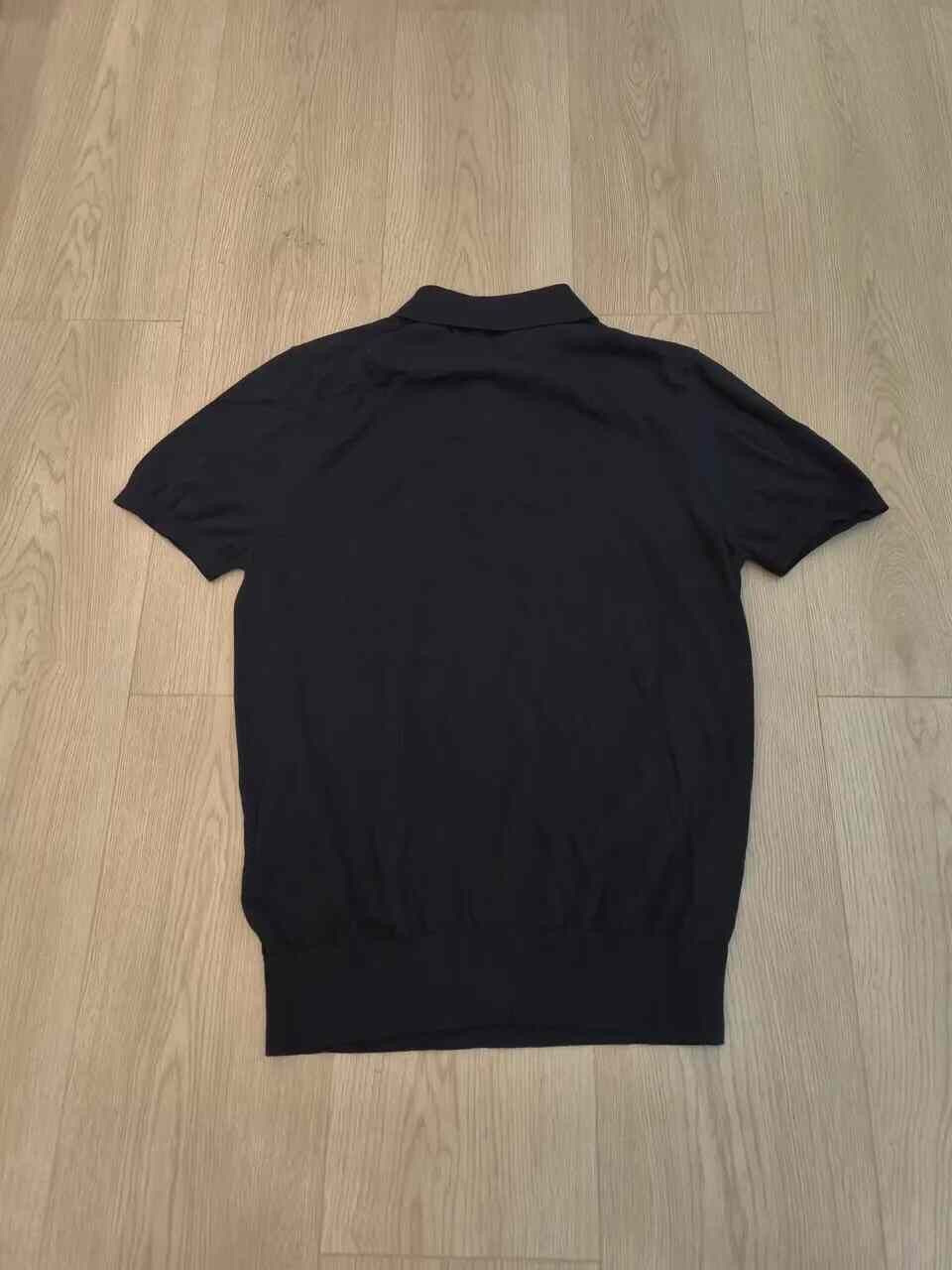 Moncler Moncler Knit Black Polo l Men Size US L / EU 52-54 / 3 - 2 Thumbnail