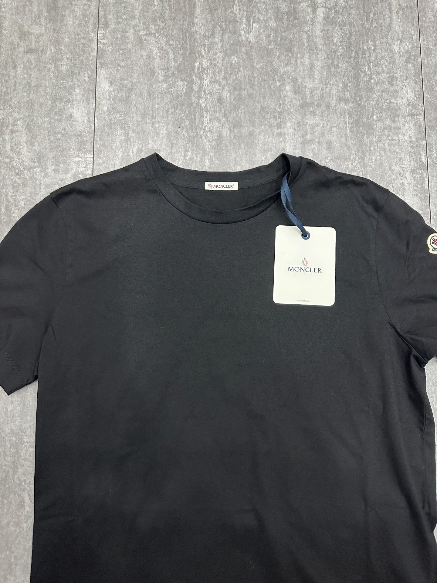 Moncler Moncler Black T-Shirt l Men Size US L / EU 52-54 / 3 - 3 Thumbnail