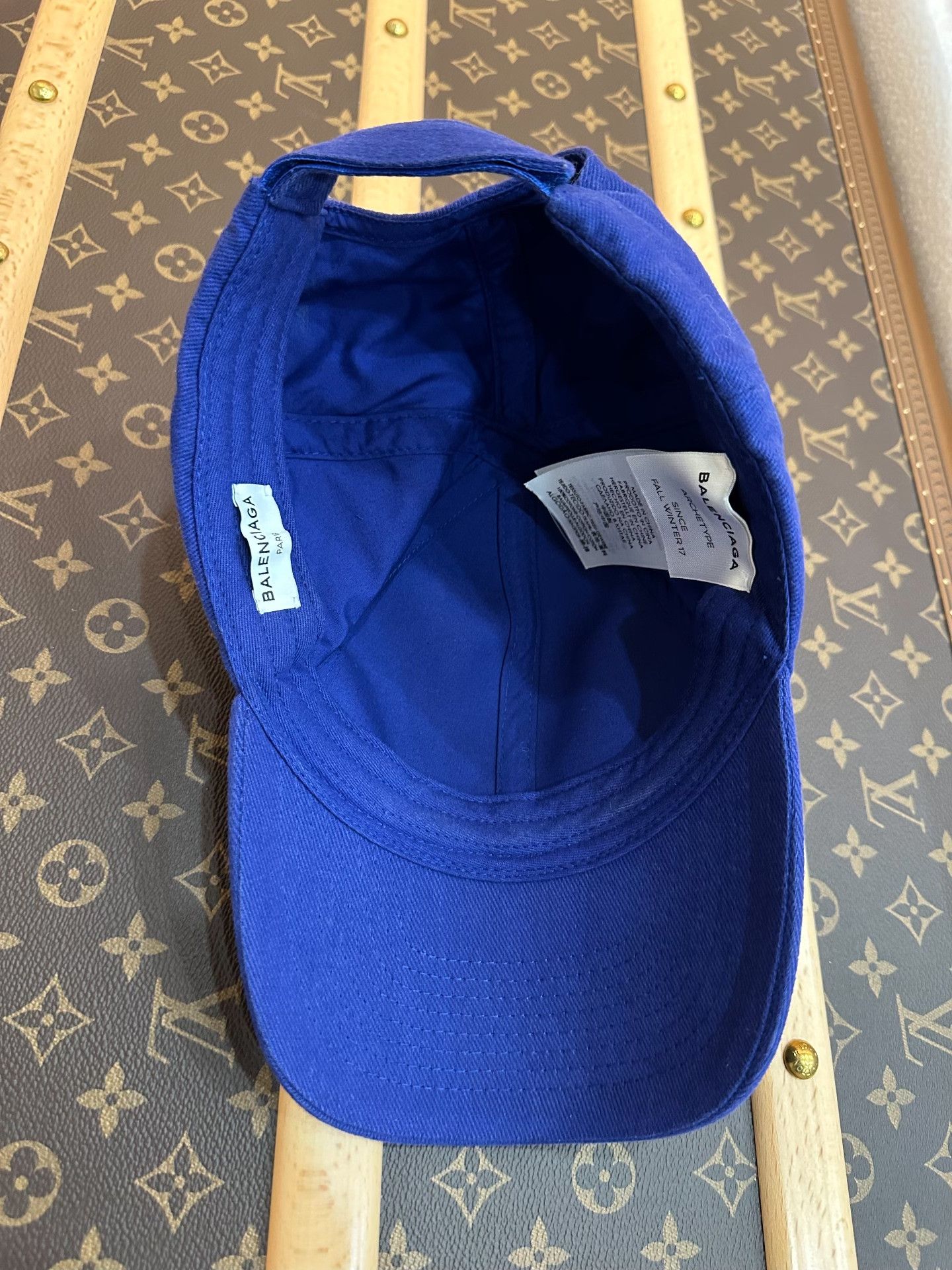 Balenciaga Balenciaga Retro Blue Hat one size Men Size ONE SIZE - 5 Thumbnail