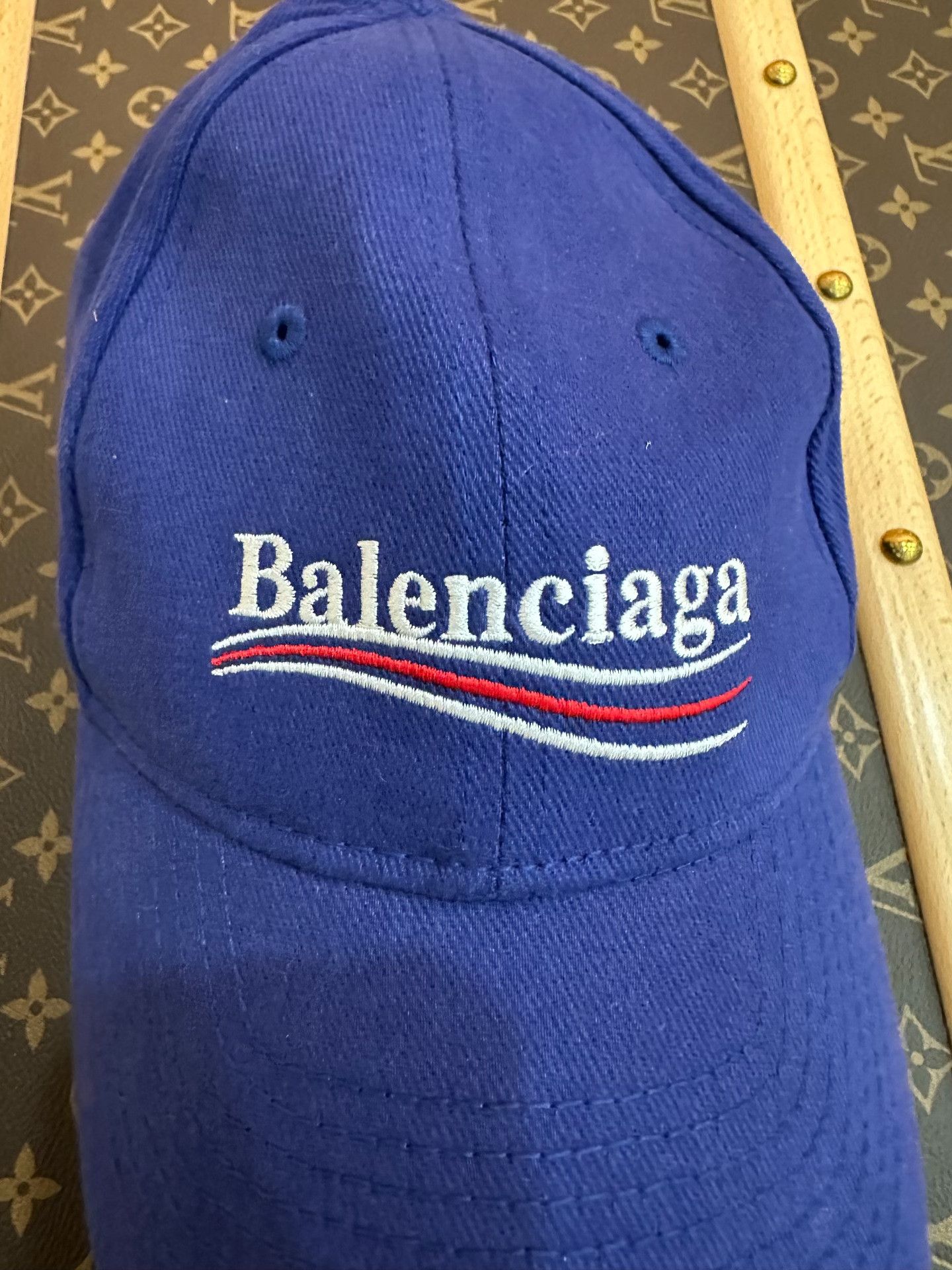 Balenciaga Balenciaga Retro Blue Hat one size Men Size ONE SIZE - 4 Thumbnail