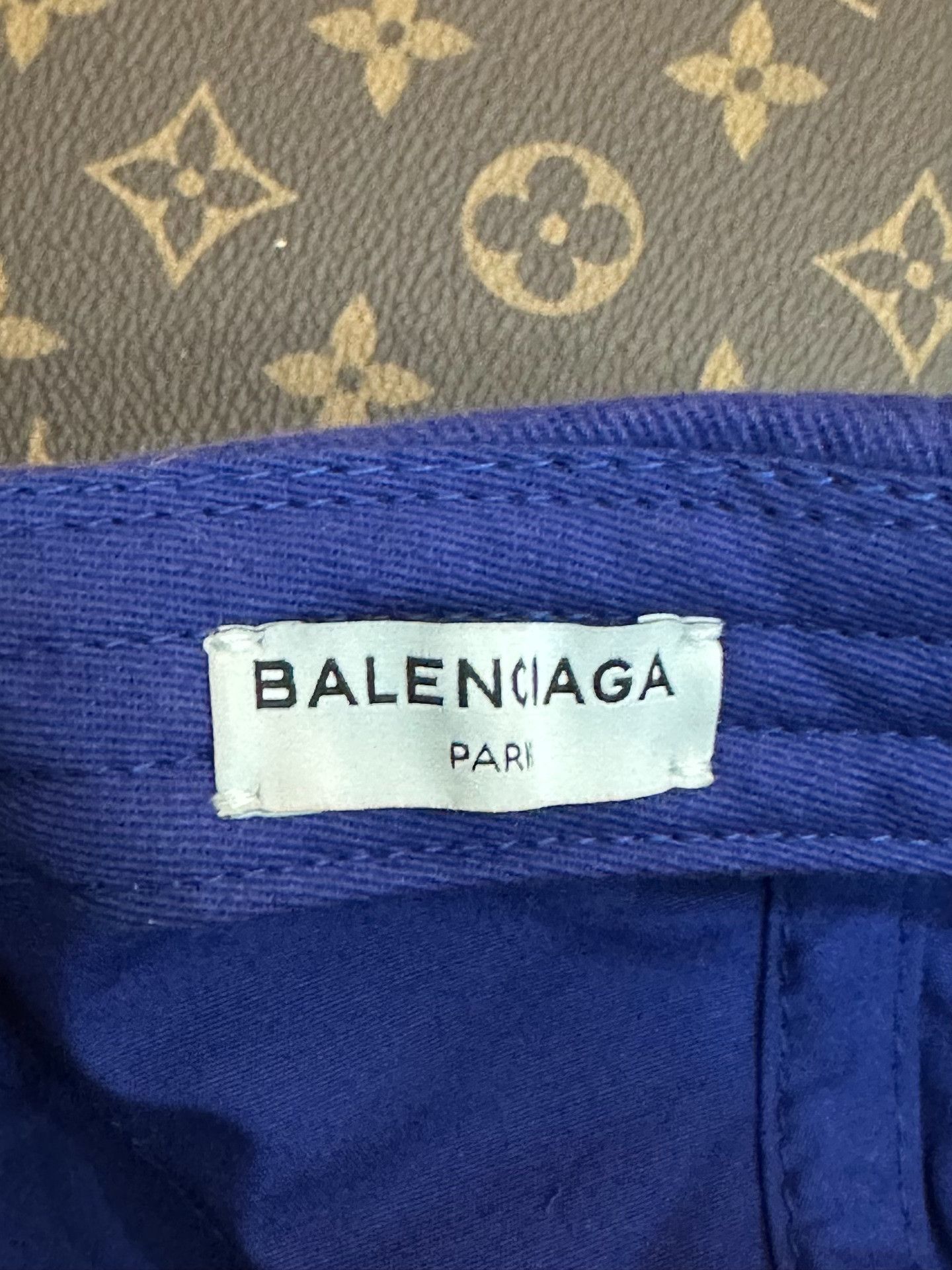 Balenciaga Balenciaga Retro Blue Hat one size Men Size ONE SIZE - 6 Thumbnail