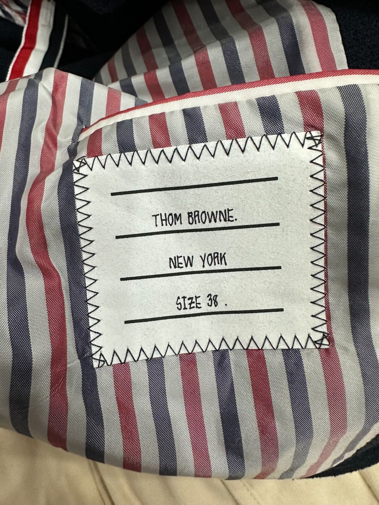 Thom Browne Thom Browne Formal Striped Brown Suit 40r Men Size 40R - 5 Thumbnail