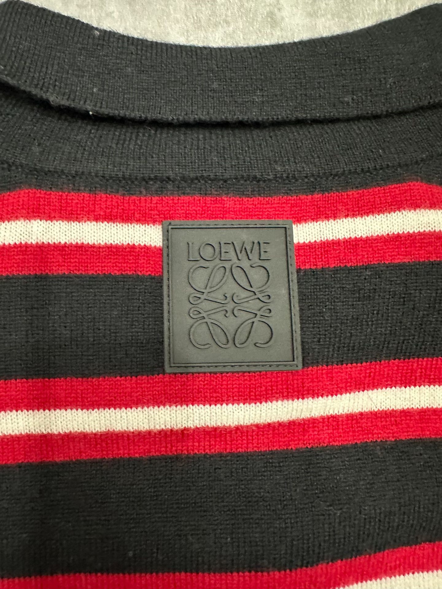 Loewe Loewe Striped Red Polo s Men Size US S / EU 44-46 / 1 - 5 Thumbnail