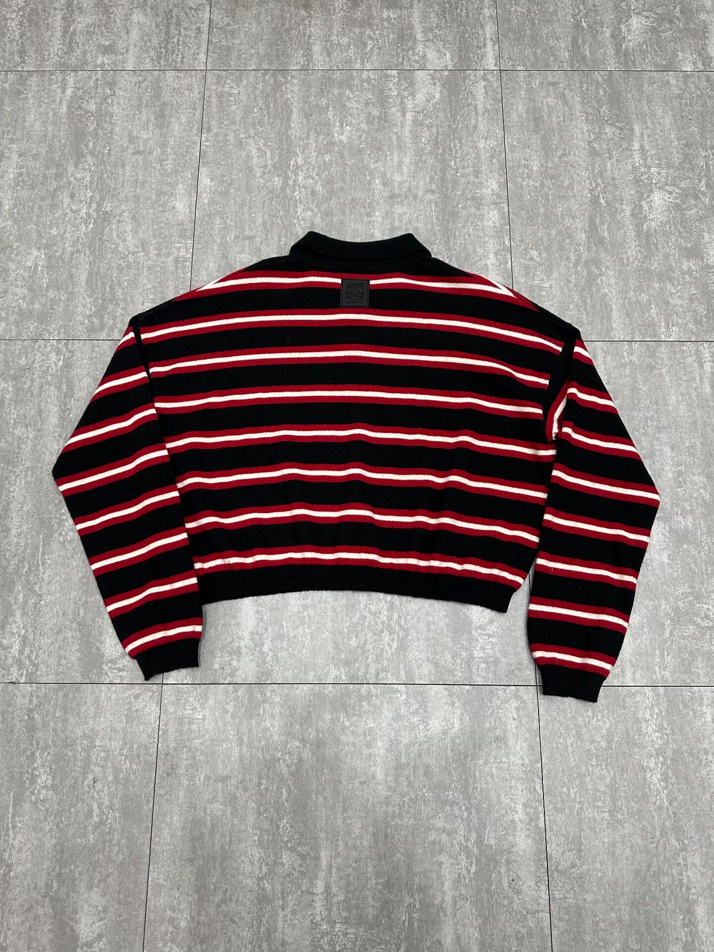 Loewe Loewe Striped Red Polo s Men Size US S / EU 44-46 / 1 - 2 Thumbnail