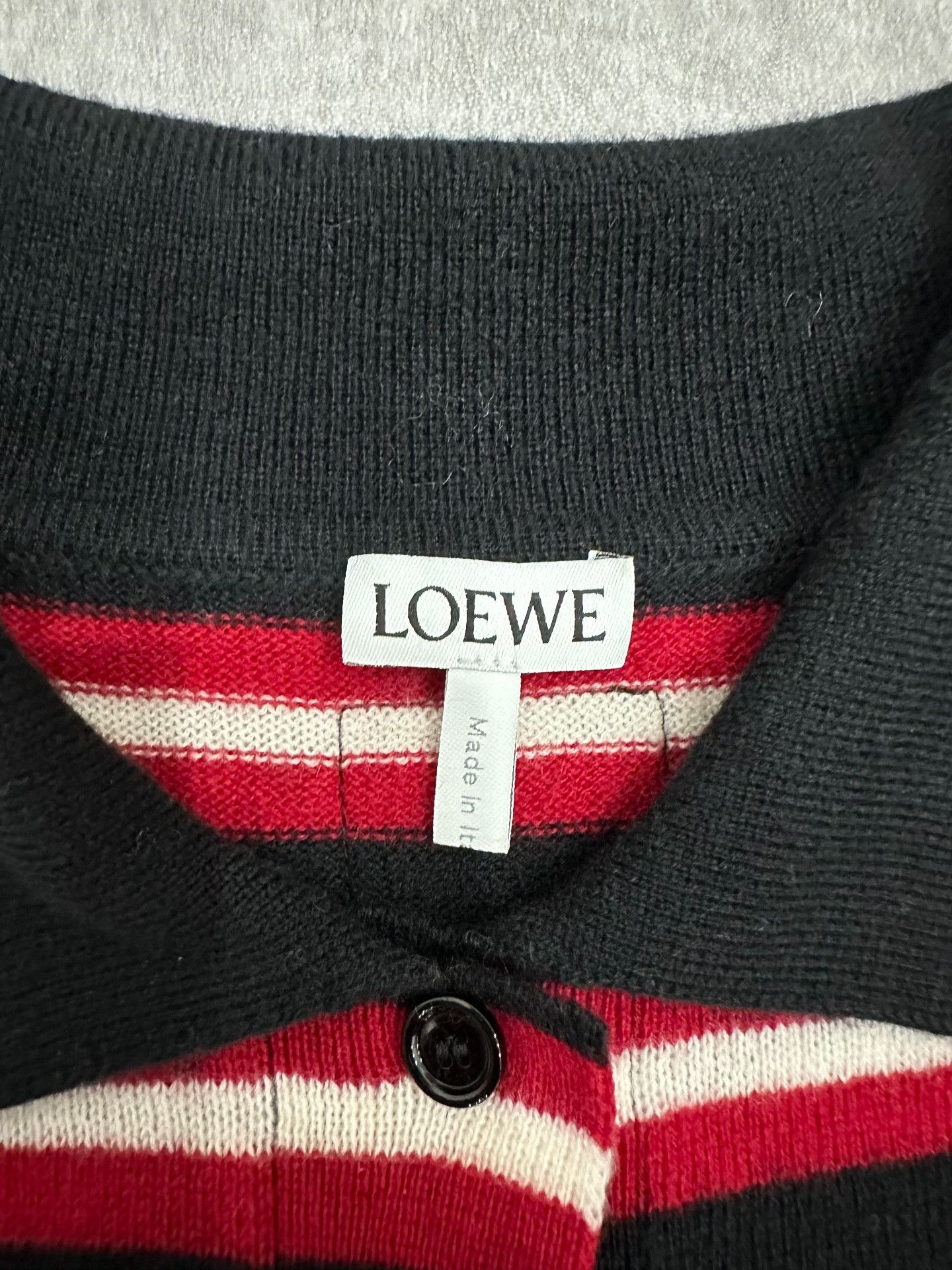 Loewe Loewe Striped Red Polo s Men Size US S / EU 44-46 / 1 - 4 Thumbnail