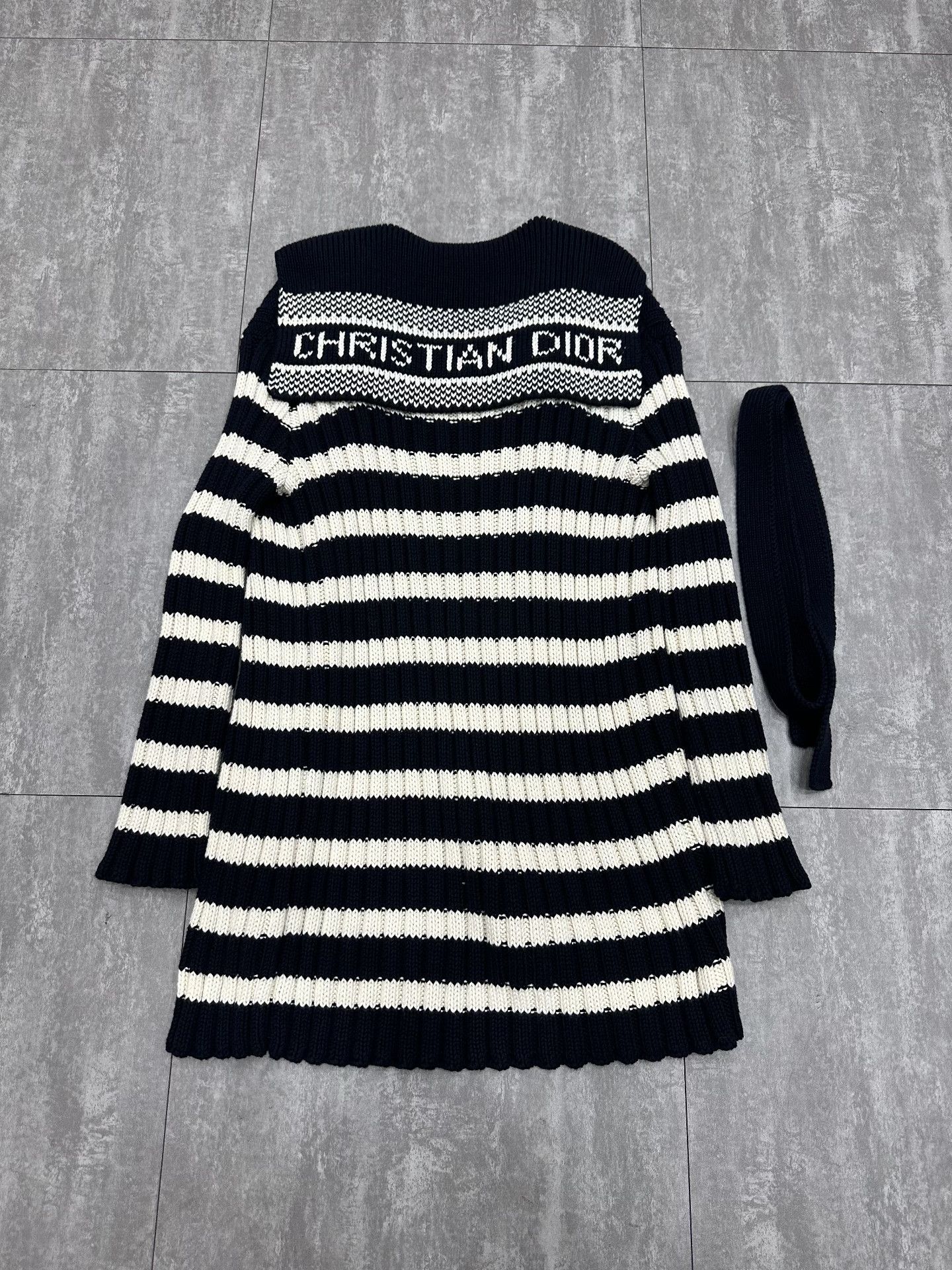 Dior Dior Knit Striped Sweater S Women Size S / US 4 / IT 40 - 2 Thumbnail
