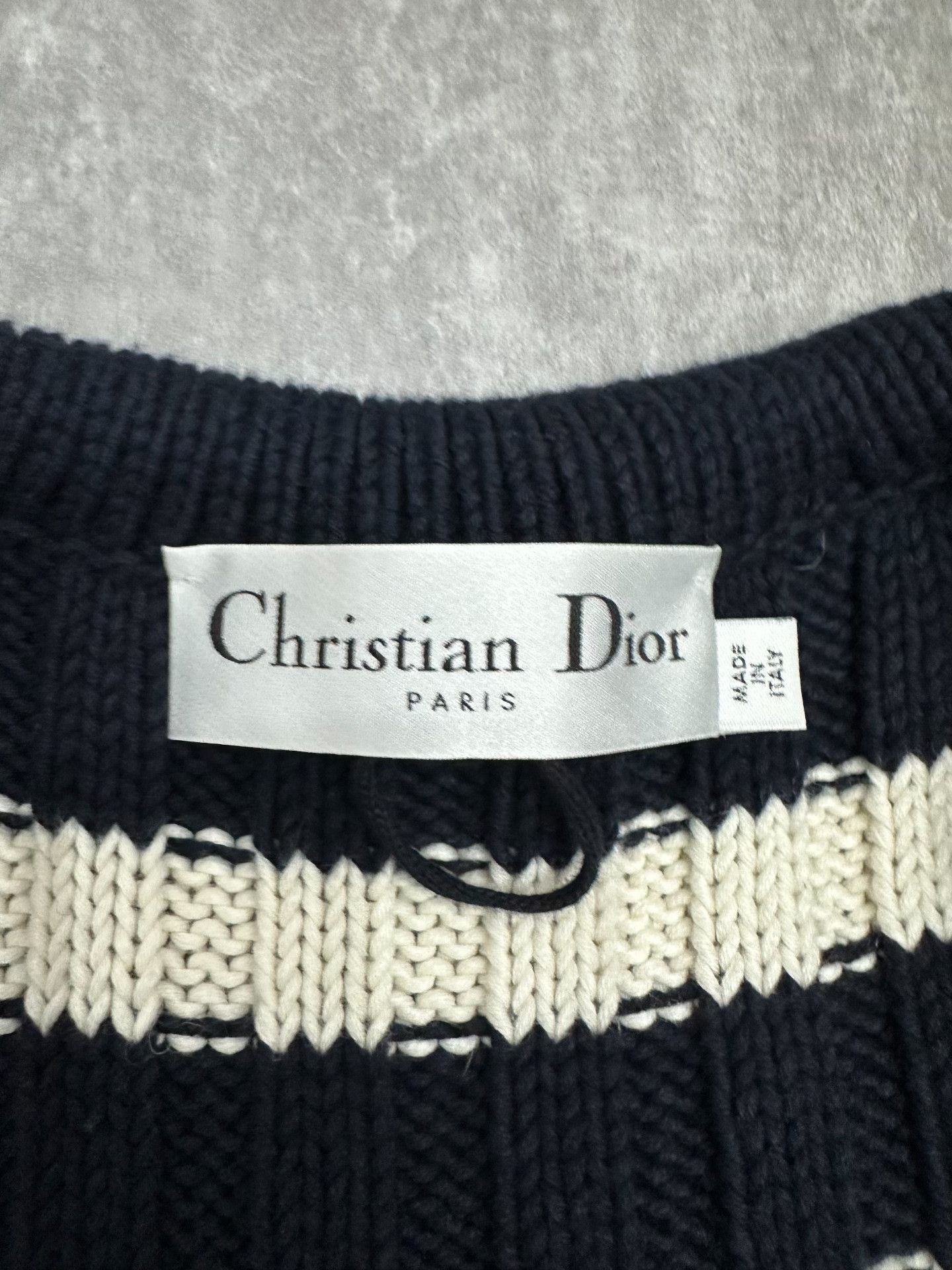 Dior Dior Knit Striped Sweater S Women Size S / US 4 / IT 40 - 4 Thumbnail