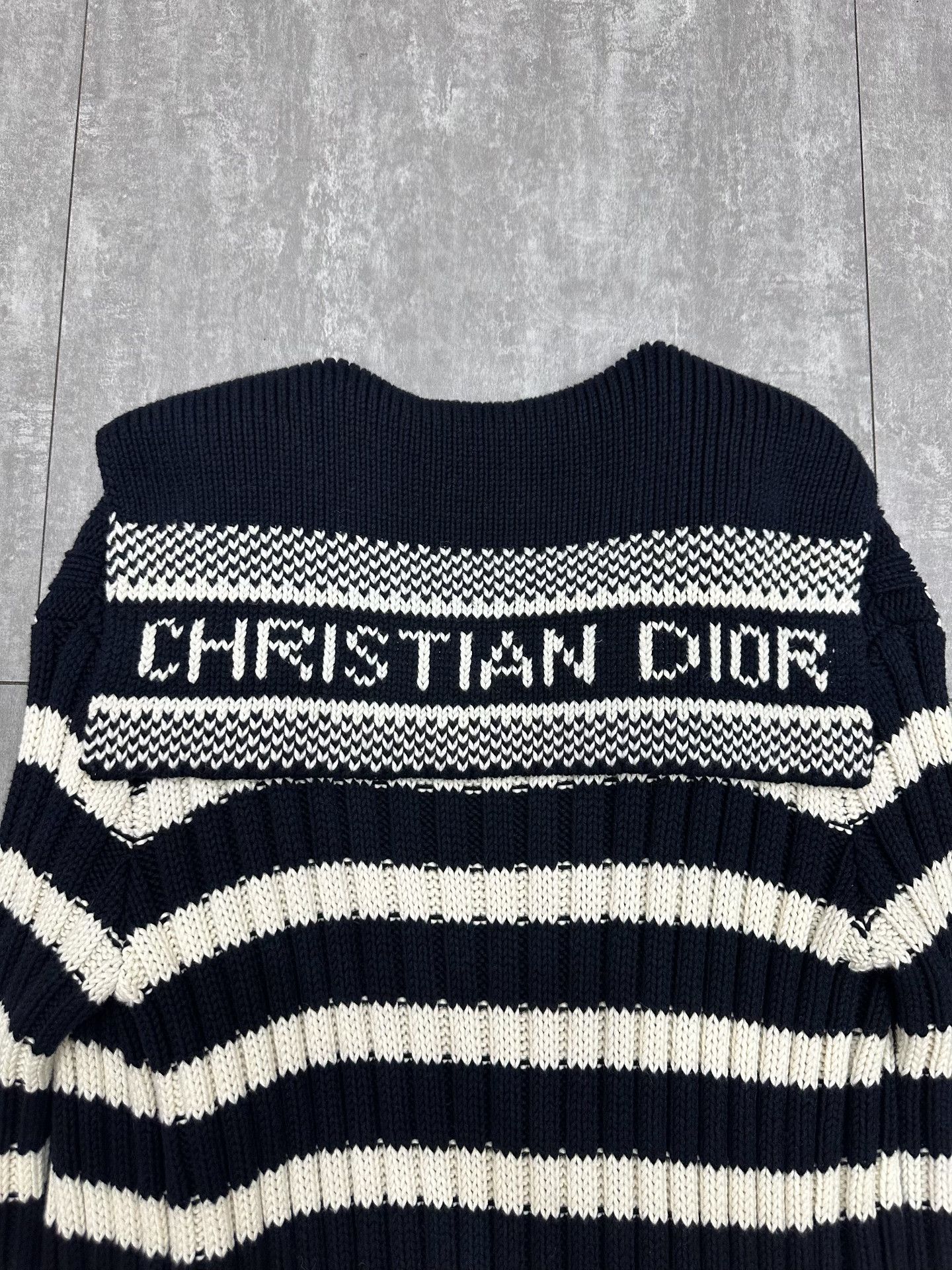 Dior Dior Knit Striped Sweater S Women Size S / US 4 / IT 40 - 5 Thumbnail