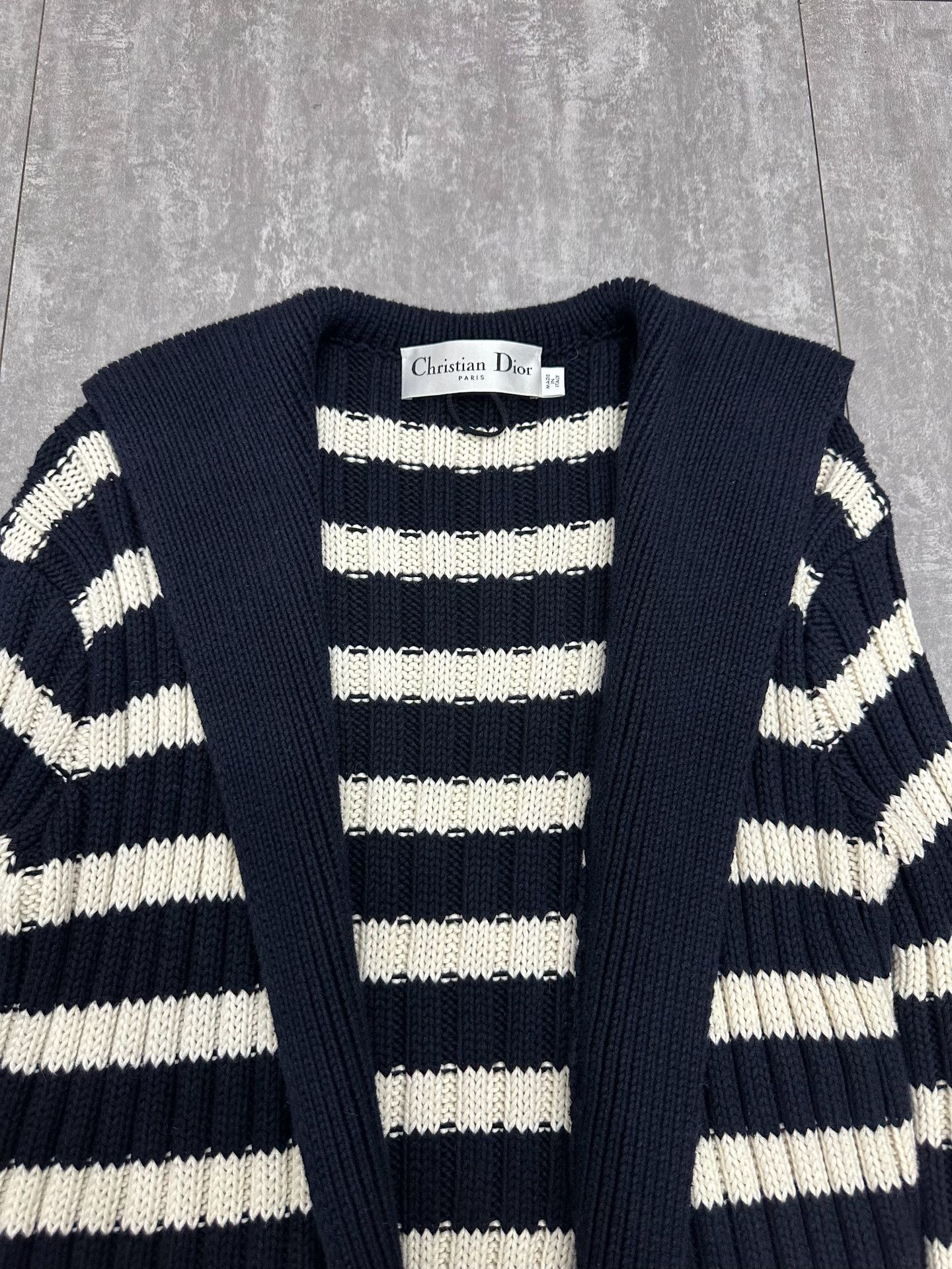 Dior Dior Knit Striped Sweater S Women Size S / US 4 / IT 40 - 3 Thumbnail