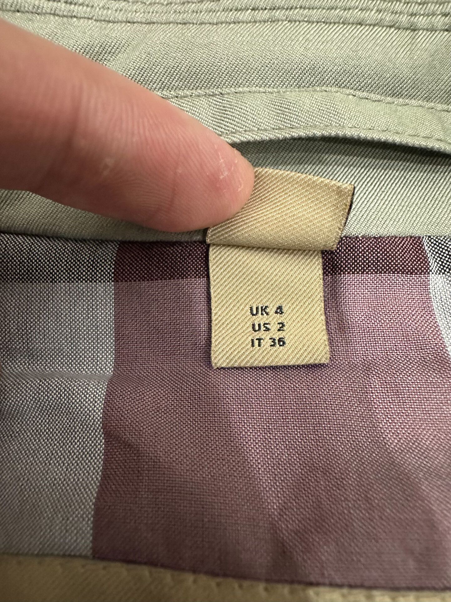 Burberry Burberry Long Green Coat S Women Size S / US 4 / IT 40 - 5 Thumbnail