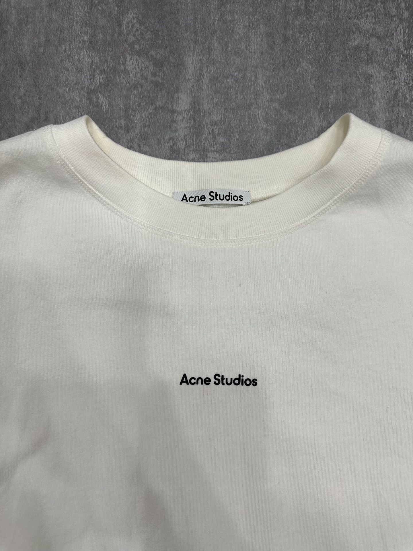 Acne Studios Acne Studios White T-Shirt XS Women Size XS / US 0-2 / IT 36-38 - 3 Thumbnail