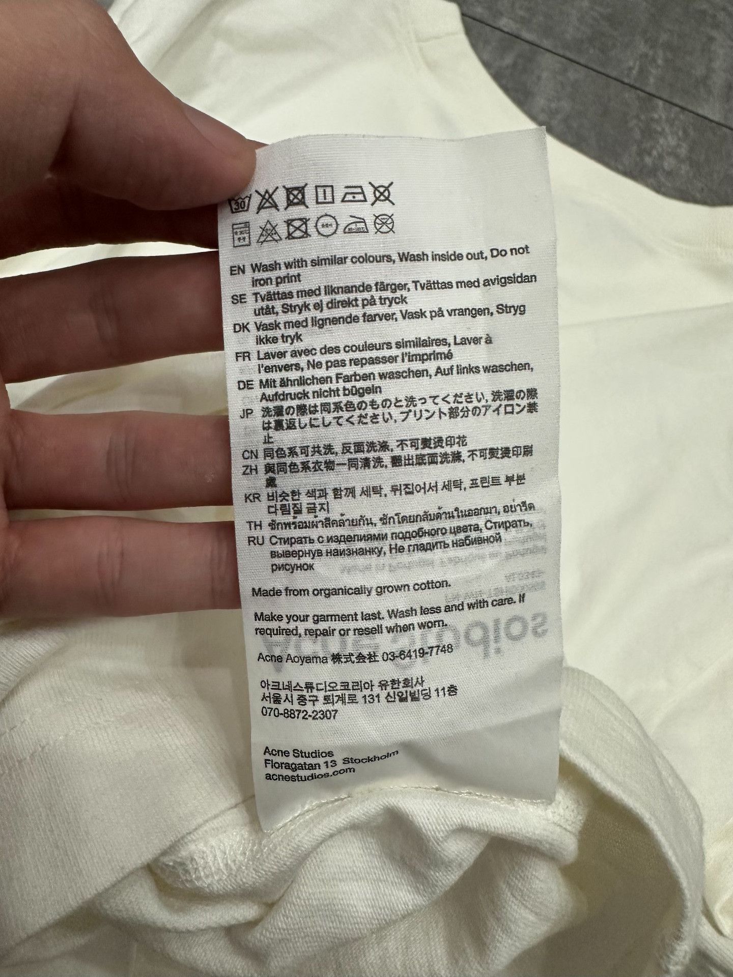 Acne Studios Acne Studios White T-Shirt XS Women Size XS / US 0-2 / IT 36-38 - 6 Thumbnail
