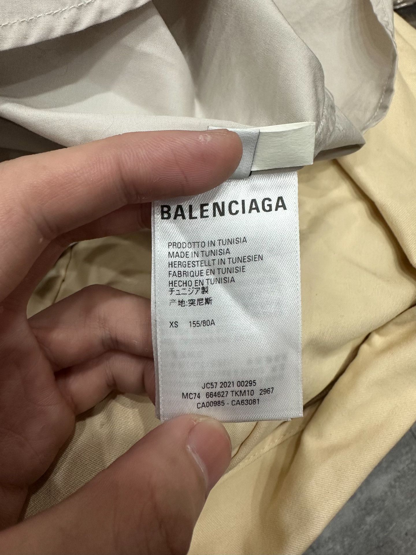 Balenciaga Balenciaga Shirt xs Men Size US XS / EU 42 / 0 - 6 Thumbnail