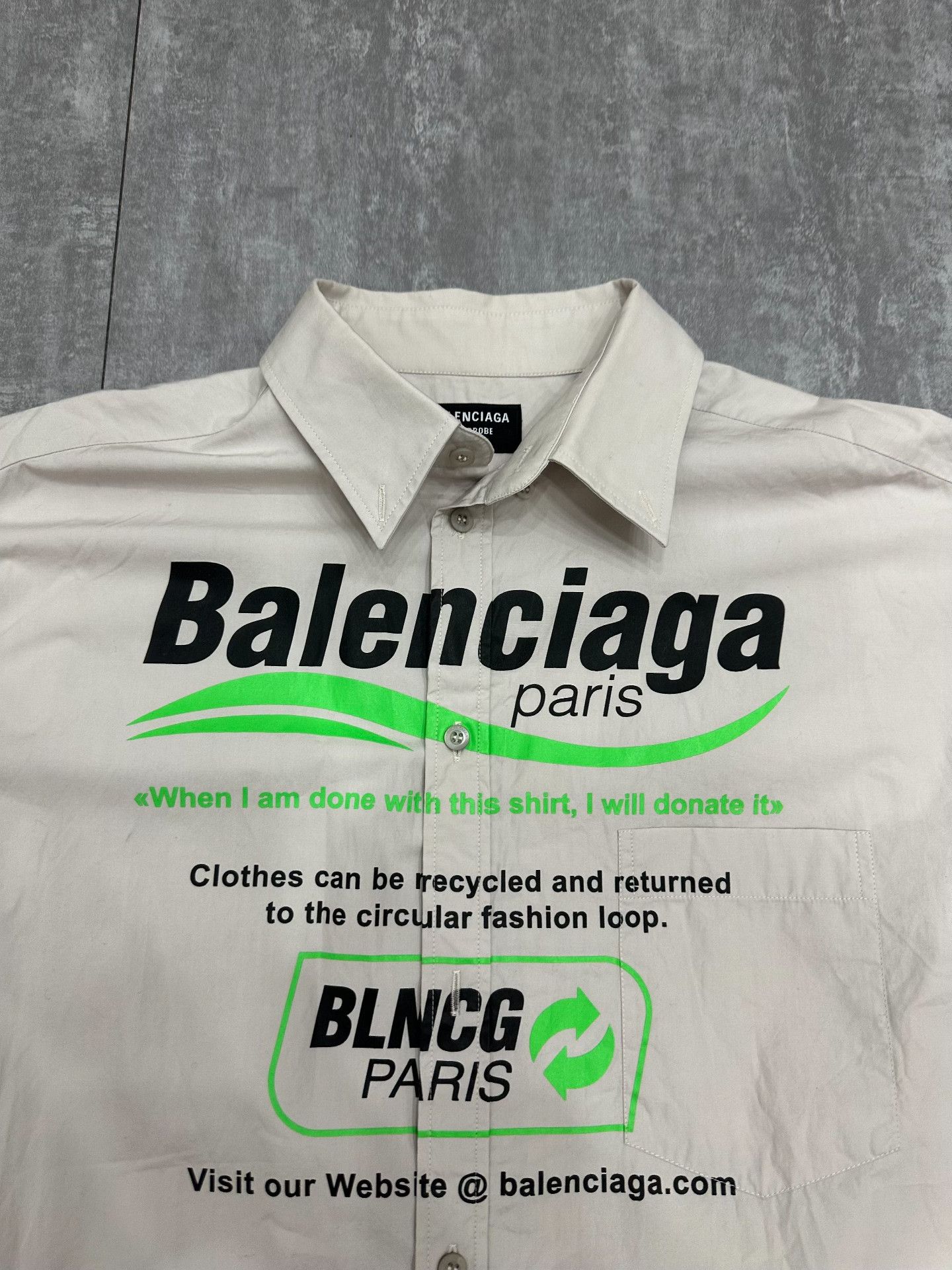 Balenciaga Balenciaga Shirt xs Men Size US XS / EU 42 / 0 - 3 Thumbnail