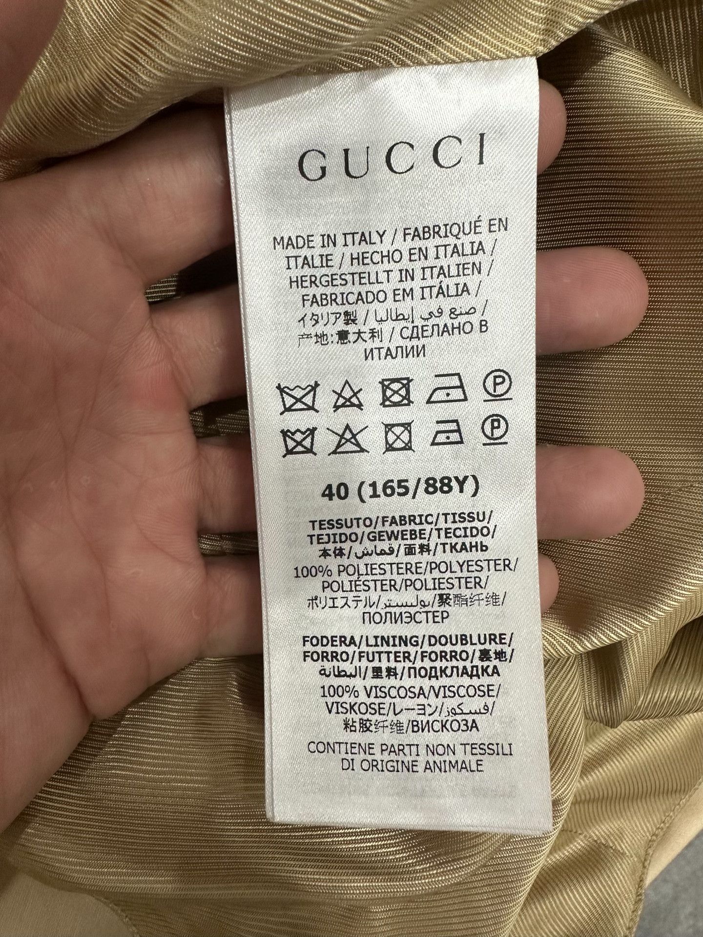 Gucci Gucci Formal Tank Top m Men Size US M / EU 48-50 / 2 - 5 Thumbnail