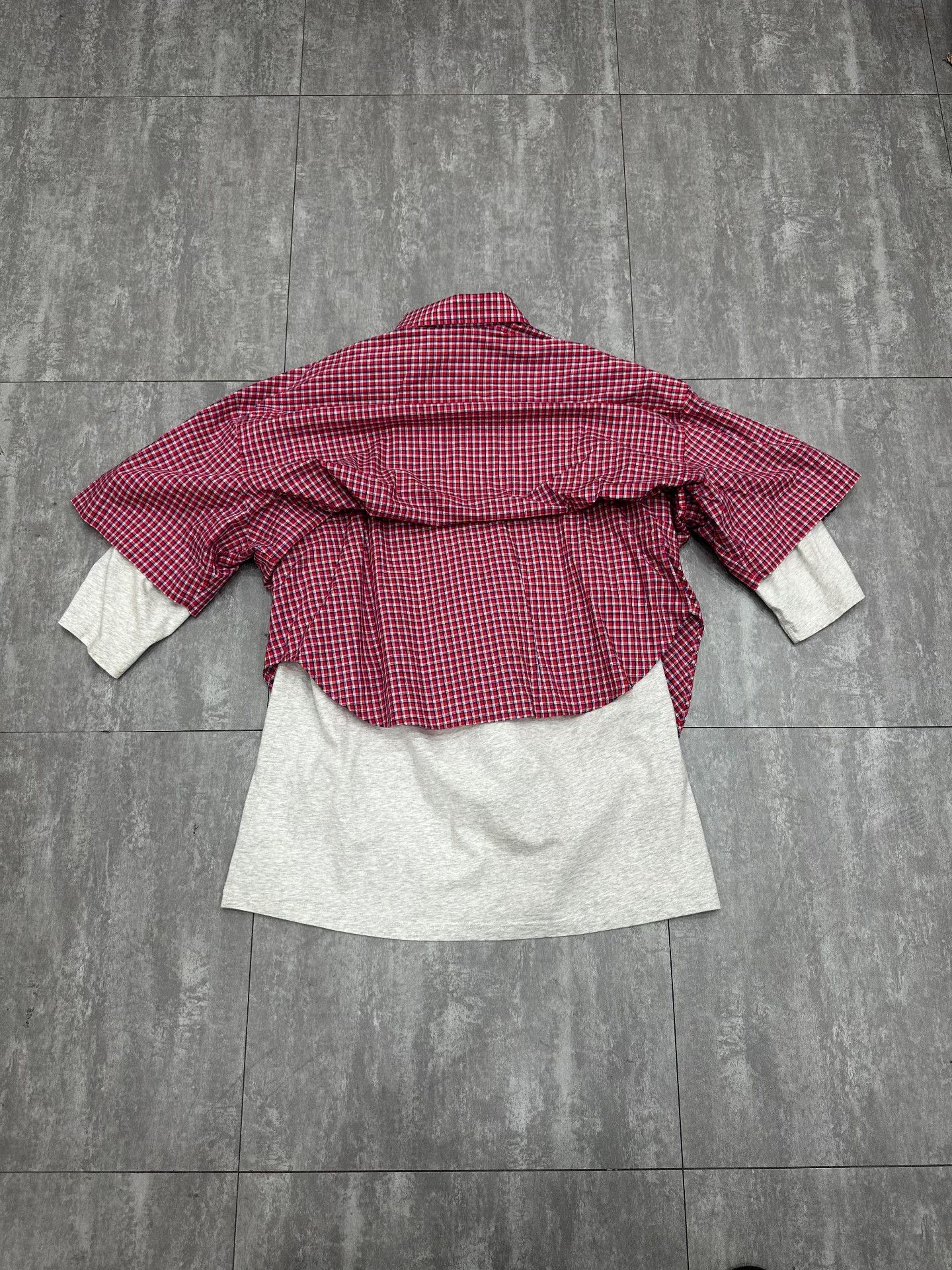 Balenciaga Balenciaga Patchwork Red Shirt xs Men Size US XS / EU 42 / 0 - 2 Thumbnail