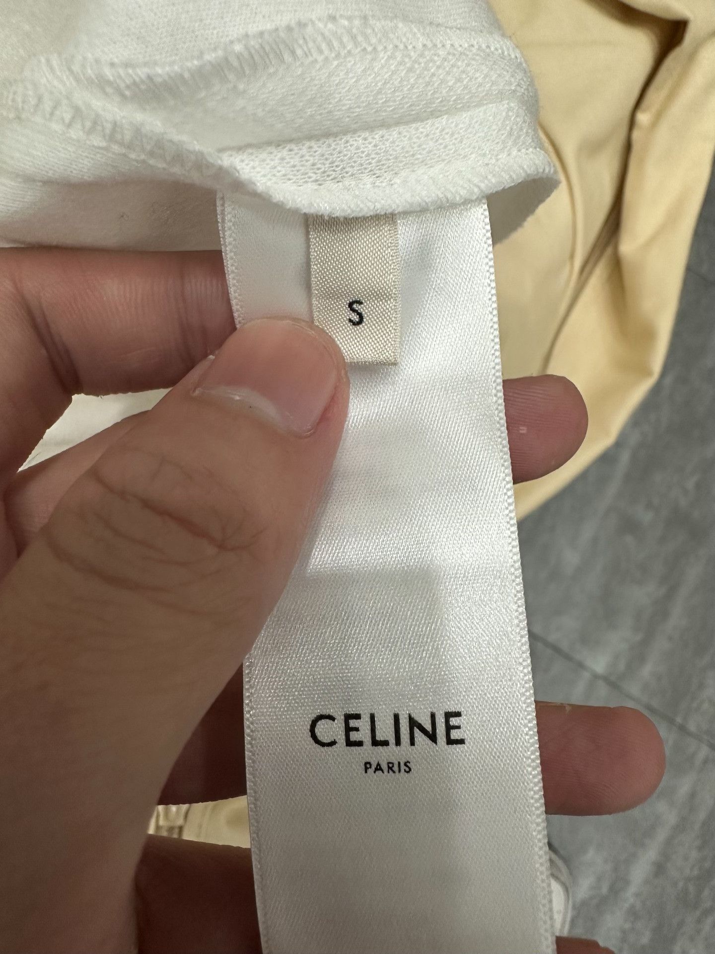 Celine Celine White Shirt s Men Size US S / EU 44-46 / 1 - 4 Thumbnail