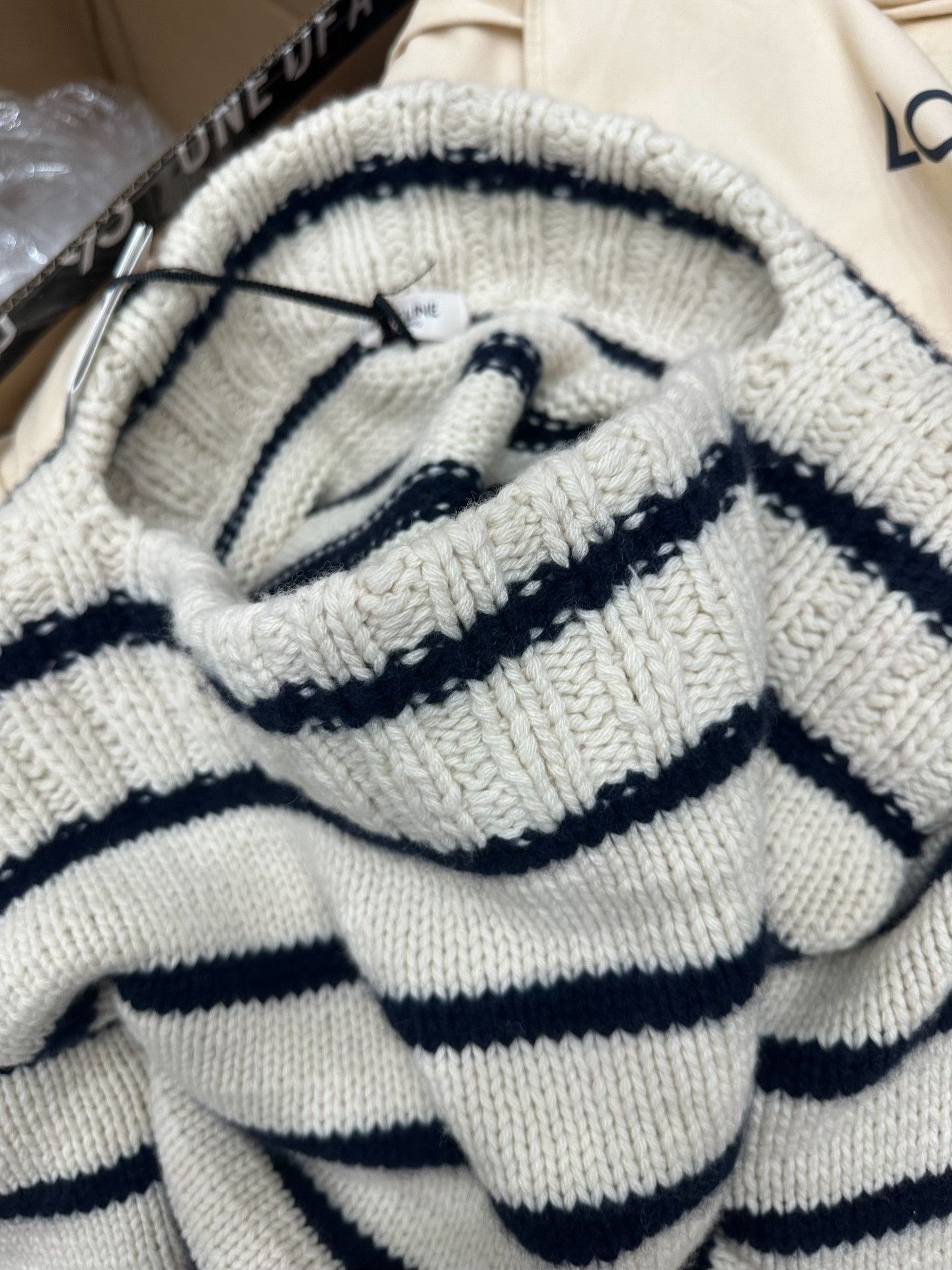 Celine Celine Wool Striped Sweater M Women Size M / US 6-8 / IT 42-44 - 3 Thumbnail