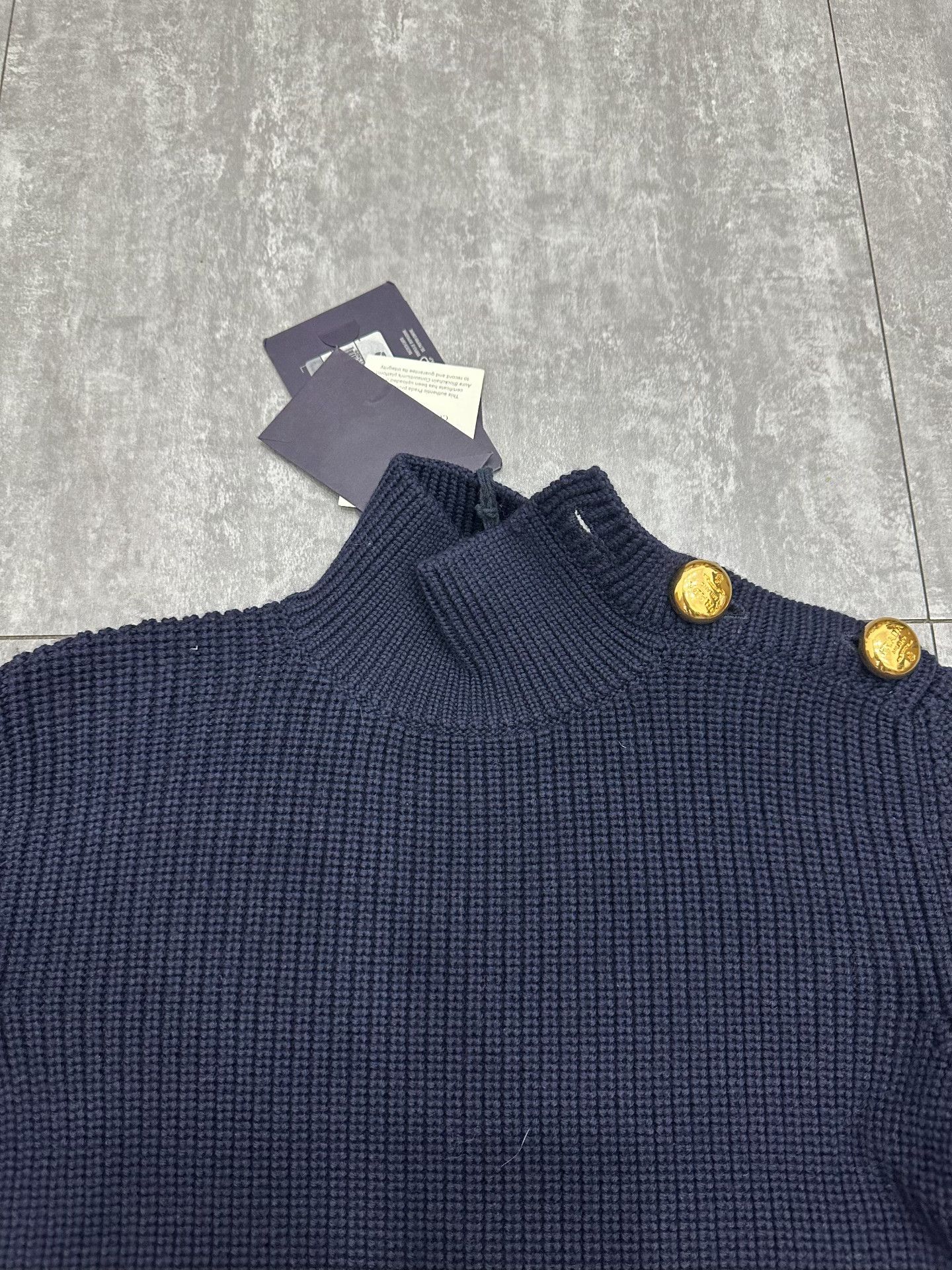 Prada Prada Wool Cropped Gold Sweater S Women Size S / US 4 / IT 40 - 3 Thumbnail