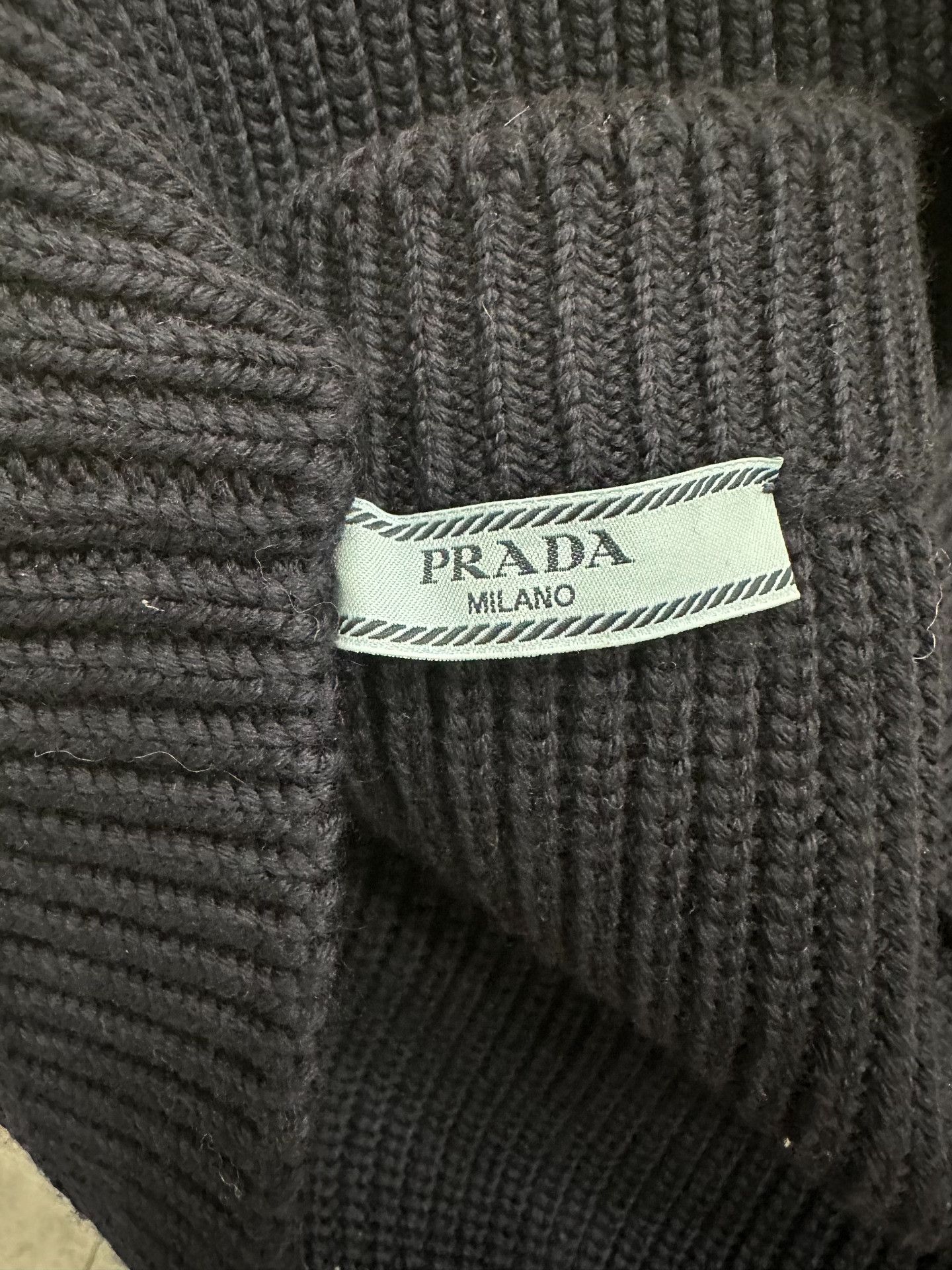 Prada Prada Knit Wool Skirt 38 Women Size 38" / US 16 / IT 52 - 3 Thumbnail