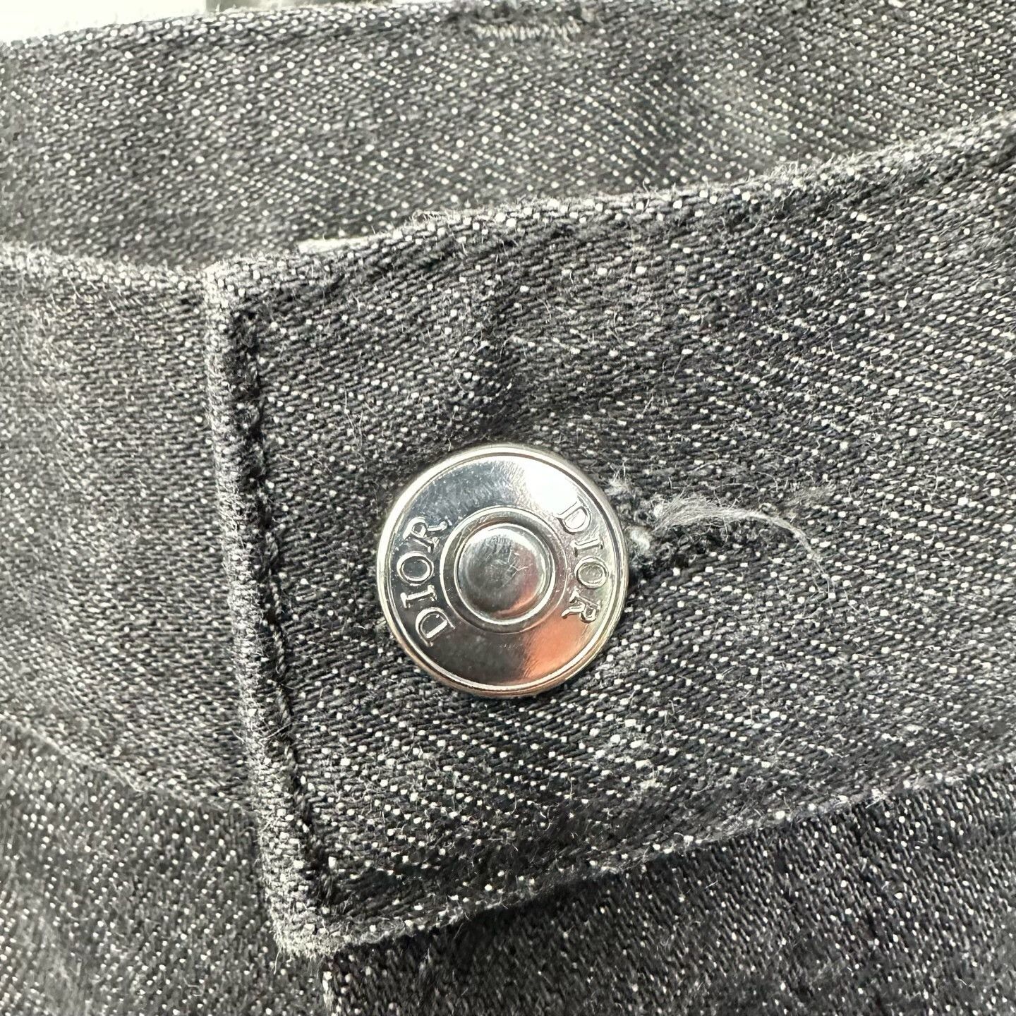 Dior Dior Retro Denim Black Denim Jeans 32 Men Size US 32 / EU 48 - 4 Thumbnail