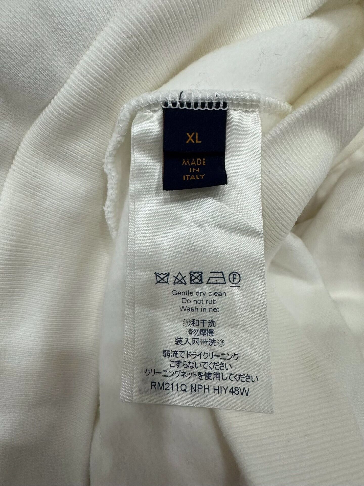 Louis Vuitton Louis Vuitton White Hoodie xl Men Size US XL / EU 56 / 4 - 7 Thumbnail
