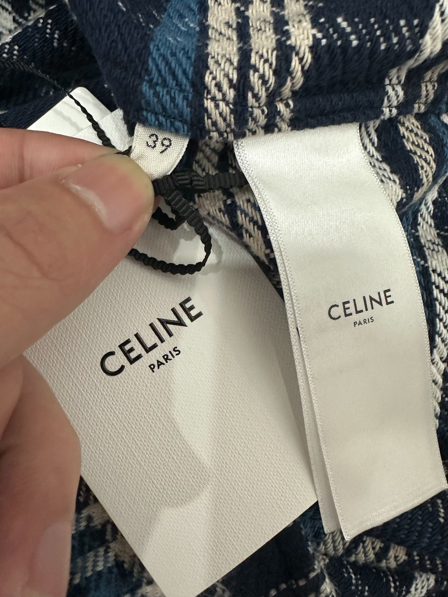 Celine Celine Plaid Shirt m Men Size US M / EU 48-50 / 2 - 5 Thumbnail