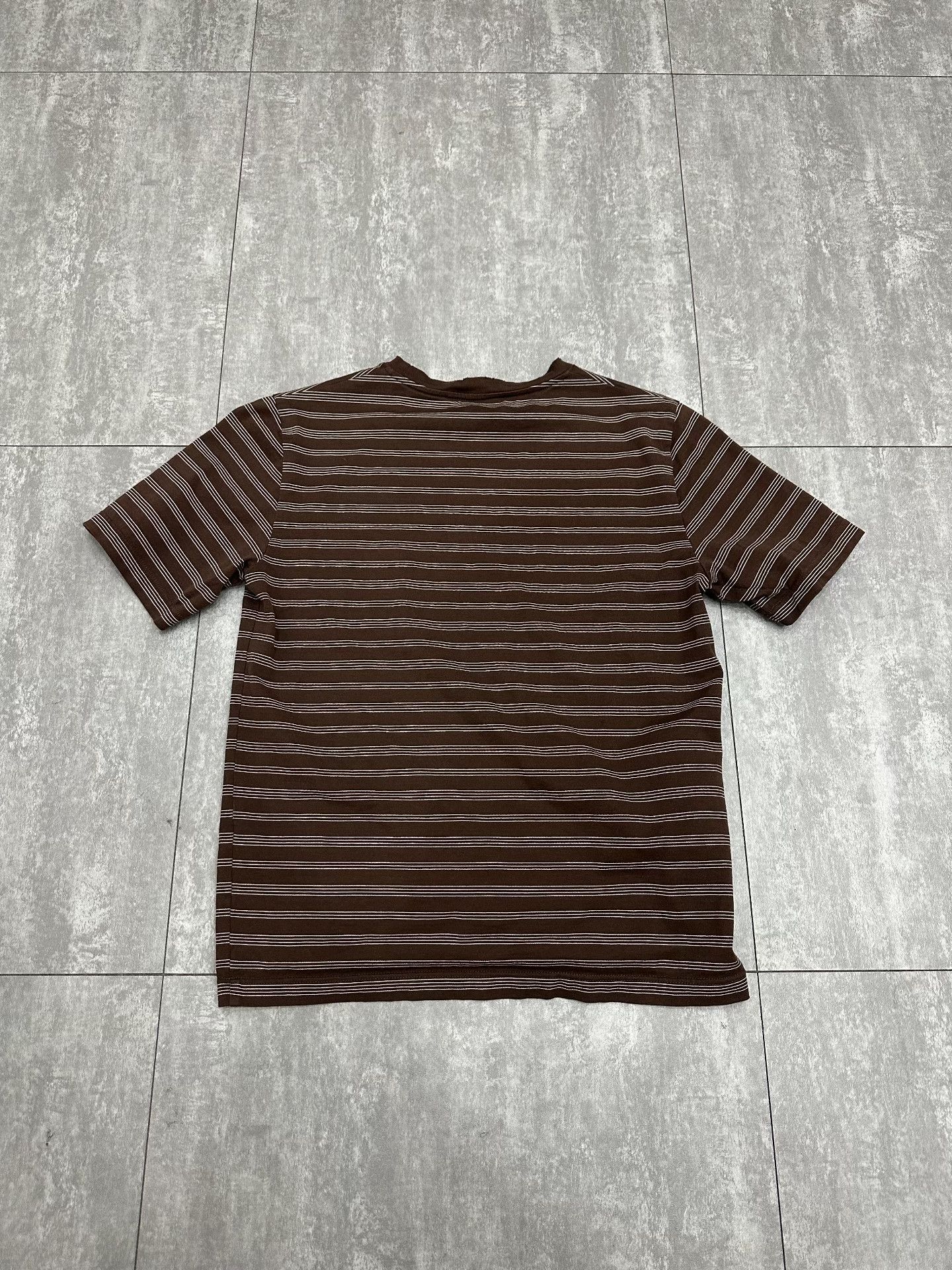 Miu Miu Miu Miu Striped Brown T-Shirt M Women Size M / US 6-8 / IT 42-44 - 2 Thumbnail