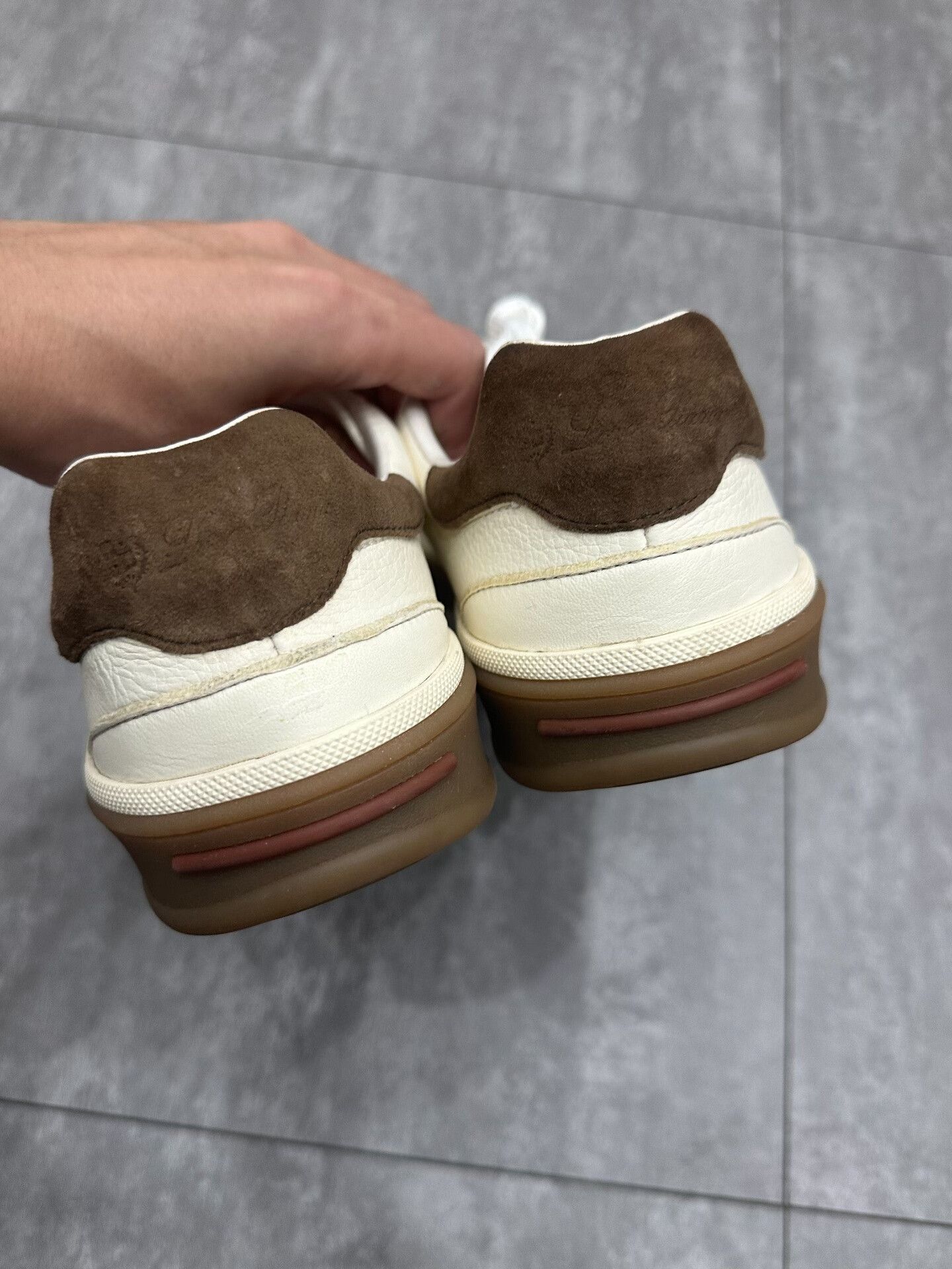 Rick Owens Rick Owens White Lowtop Sneakers 8.5 Men Size US 8.5 / EU 41-42 - 6 Thumbnail