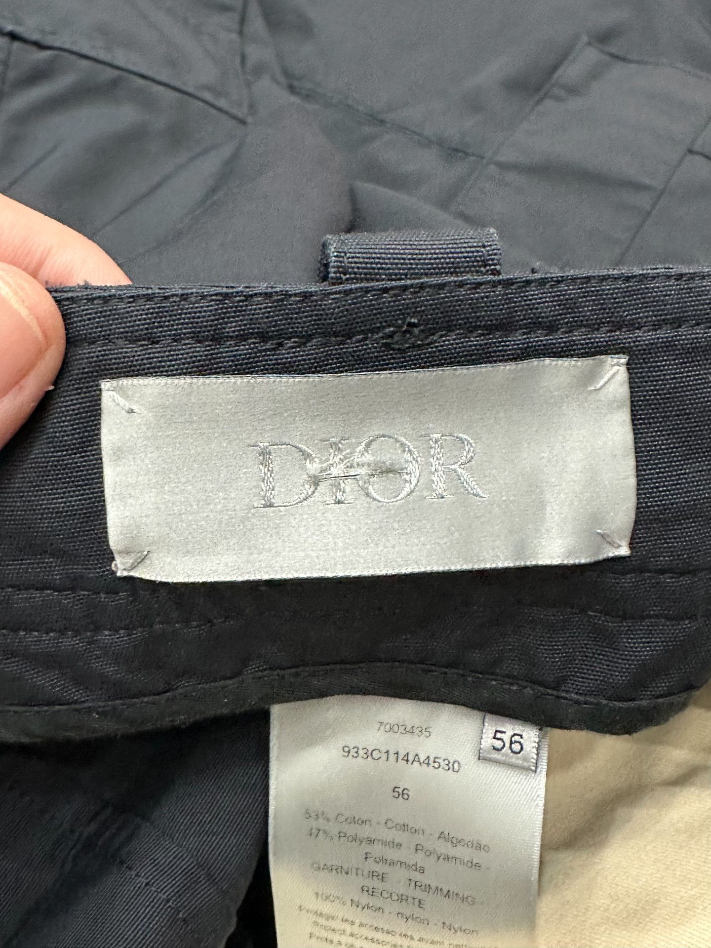Dior Dior Cargo Black Casual Pants 32 Men Size US 32 / EU 48 - 4 Thumbnail