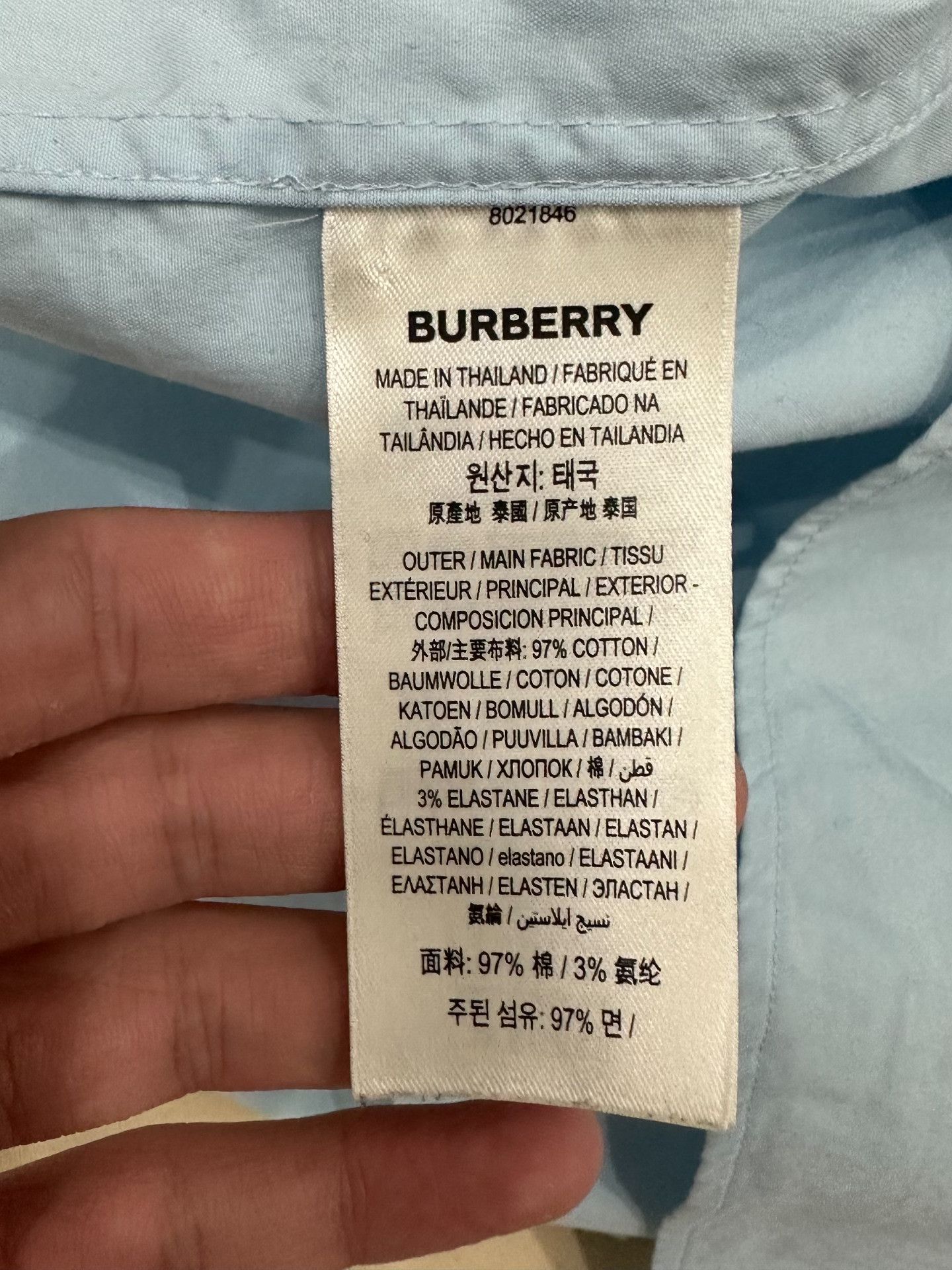 Burberry Burberry Shirt xxl Men Size US XXL / EU 58 / 5 - 5 Thumbnail