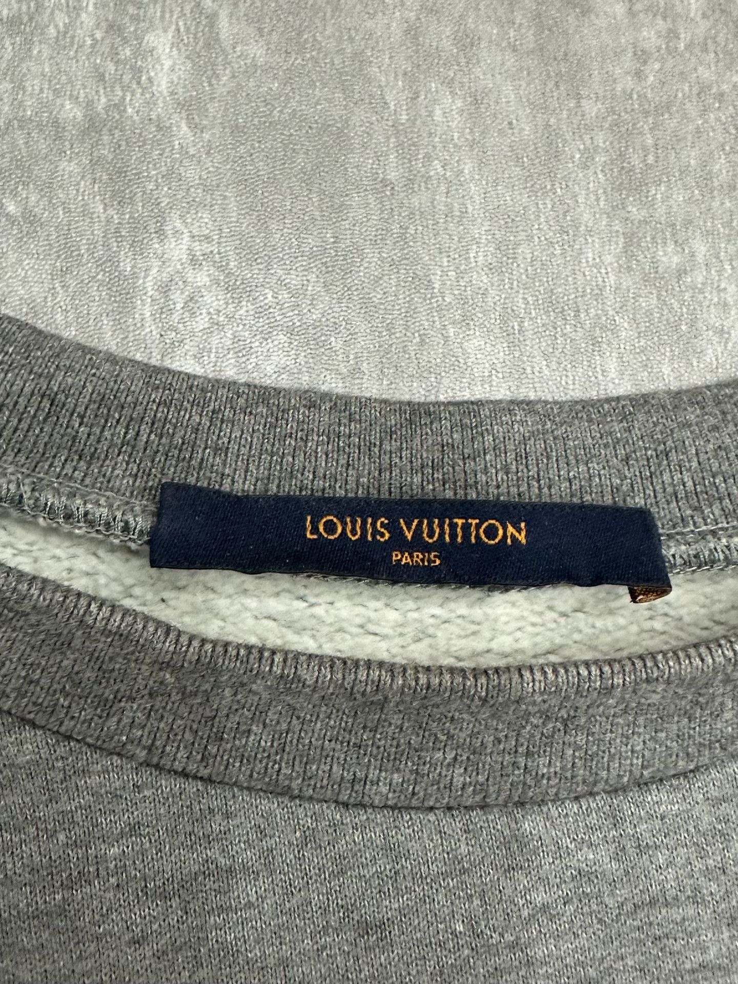 Louis Vuitton Louis Vuitton Retro Gray Hoodie xl Men Size US XL / EU 56 / 4 - 4 Thumbnail