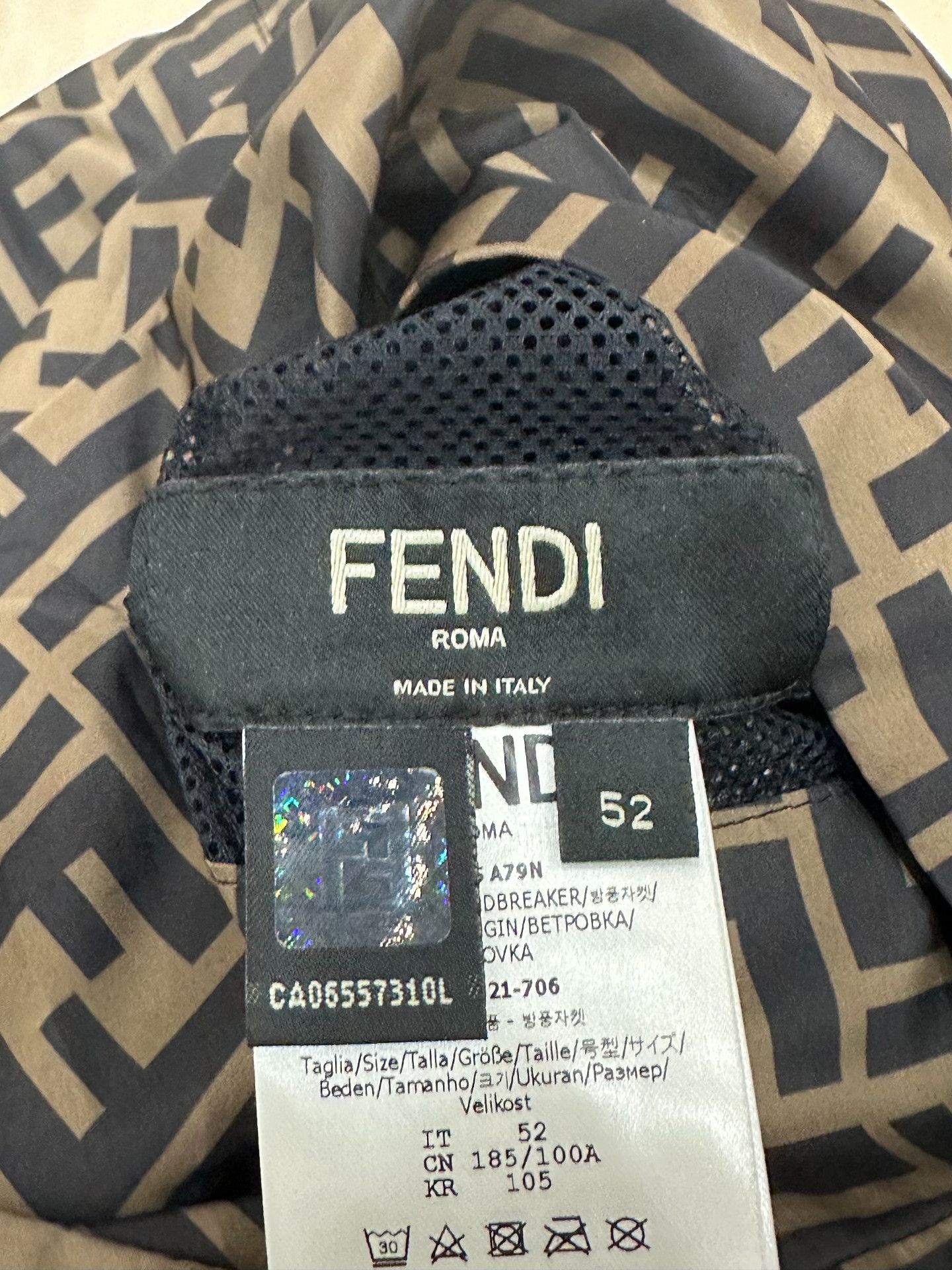 Fendi Fendi Light Jacket xxl Men Size US XXL / EU 58 / 5 - 5 Thumbnail
