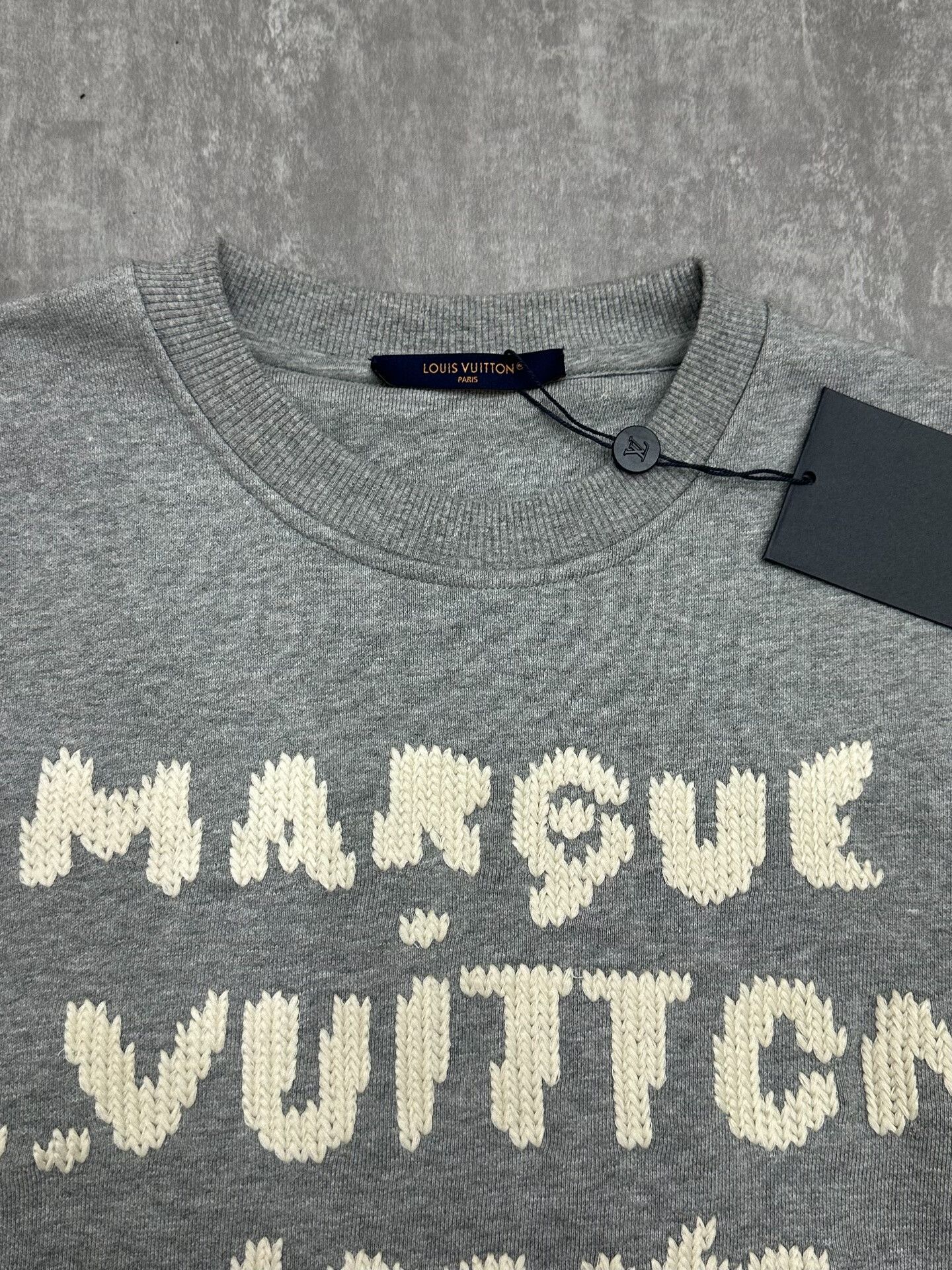 Louis Vuitton Louis Vuitton Gray Sweater l Men Size US L / EU 52-54 / 3 - 3 Thumbnail