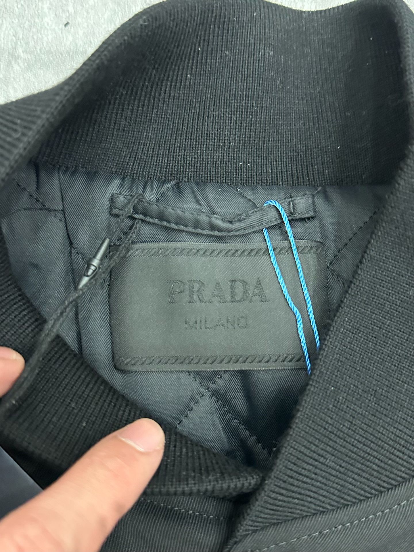 Prada Prada Cotton Black Heavy Coat xl Men Size US XL / EU 56 / 4 - 4 Thumbnail
