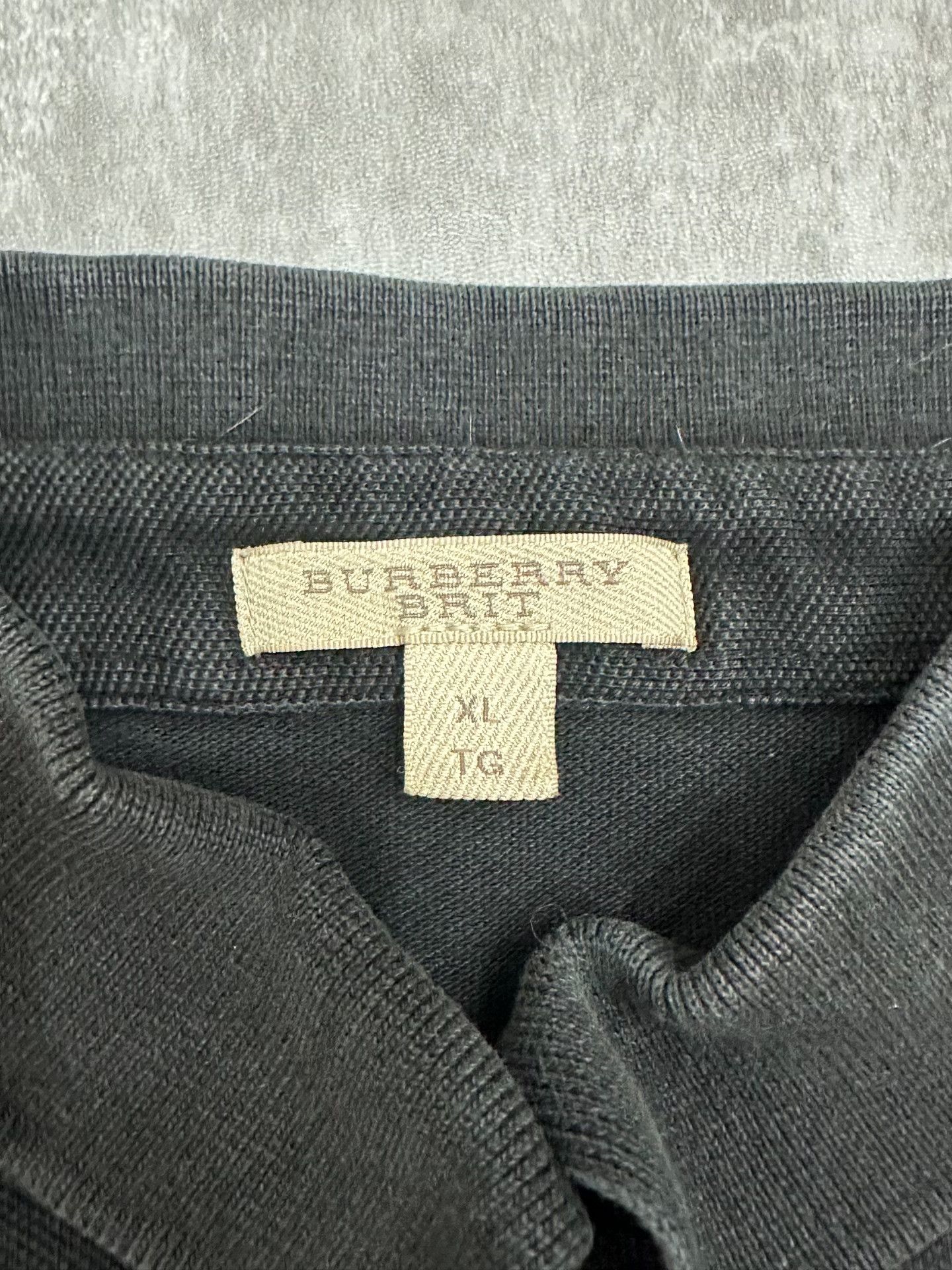 Burberry Burberry Black Polo xl Men Size US XL / EU 56 / 4 - 4 Thumbnail