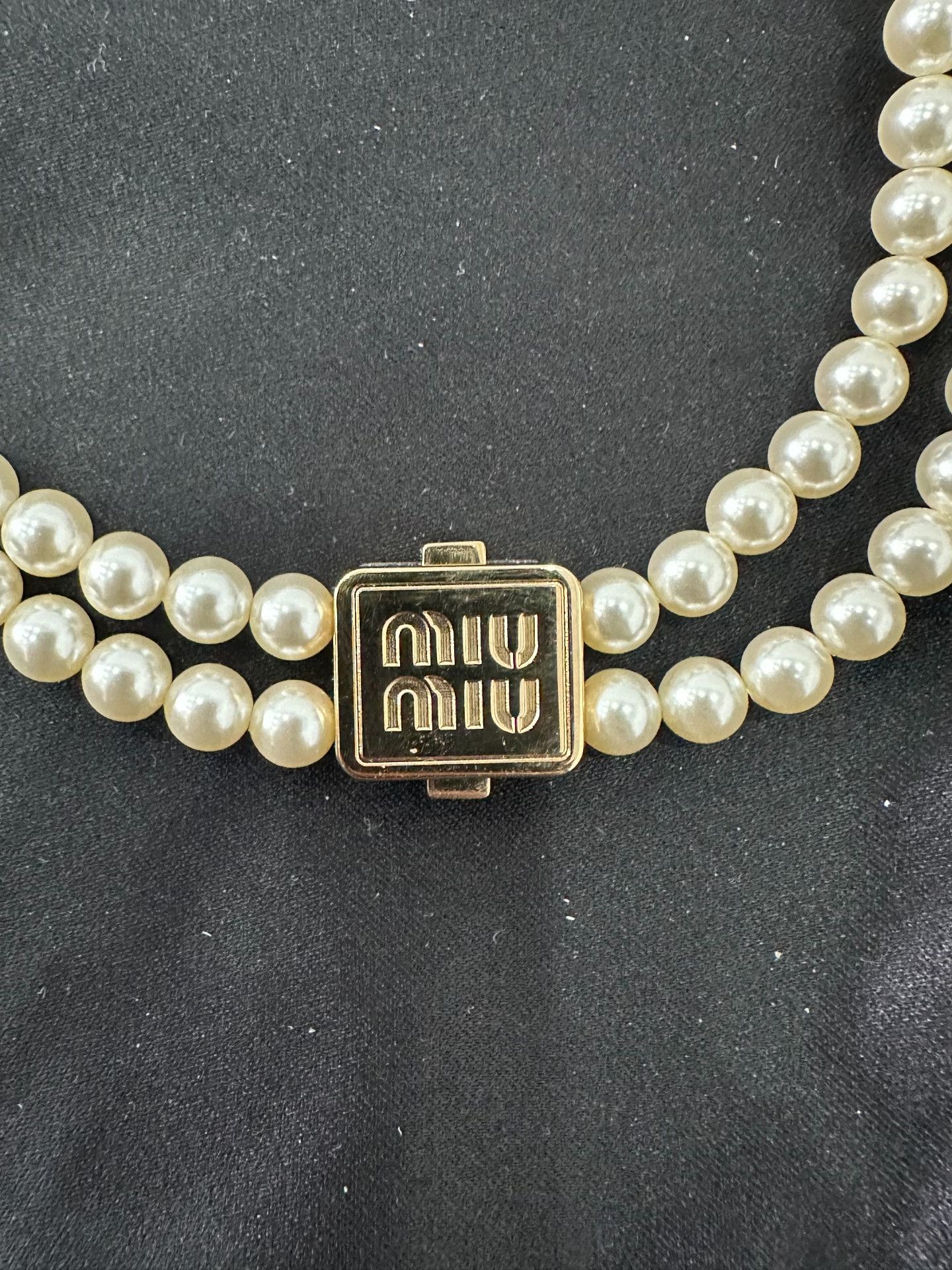Miu Miu Miu Miu Gold Jewelry one size Men Size ONE SIZE - 3 Thumbnail