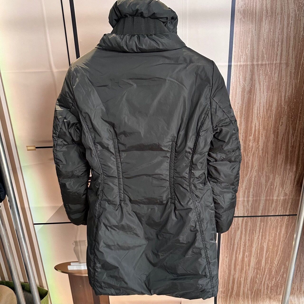 Moncler Moncler Down Long Green Down Jacket XS Women Size XS / US 0-2 / IT 36-38 - 2 Thumbnail