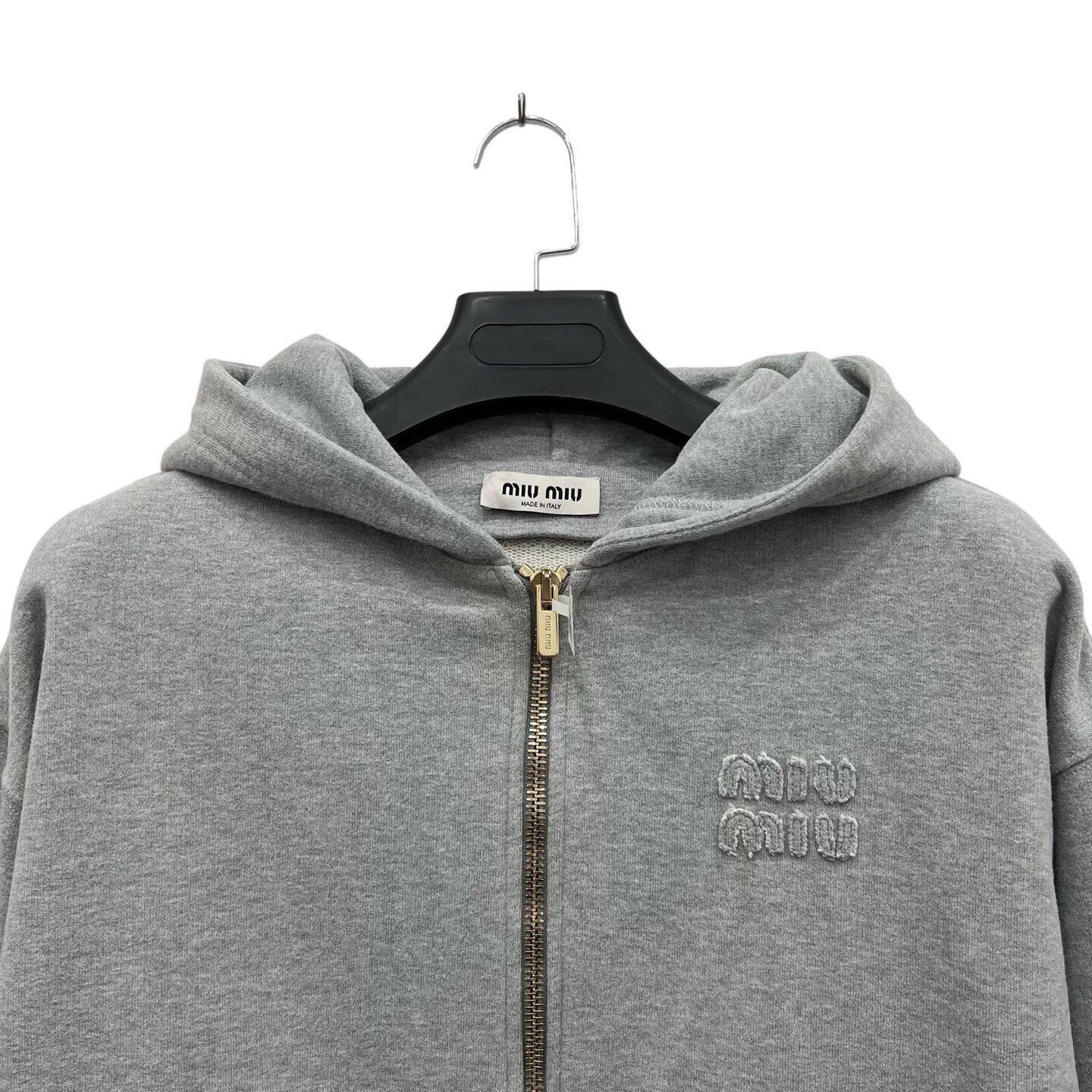 Miu Miu Miu Miu Pink Hoodie XS Women Size XS / US 0-2 / IT 36-38 - 3 Thumbnail