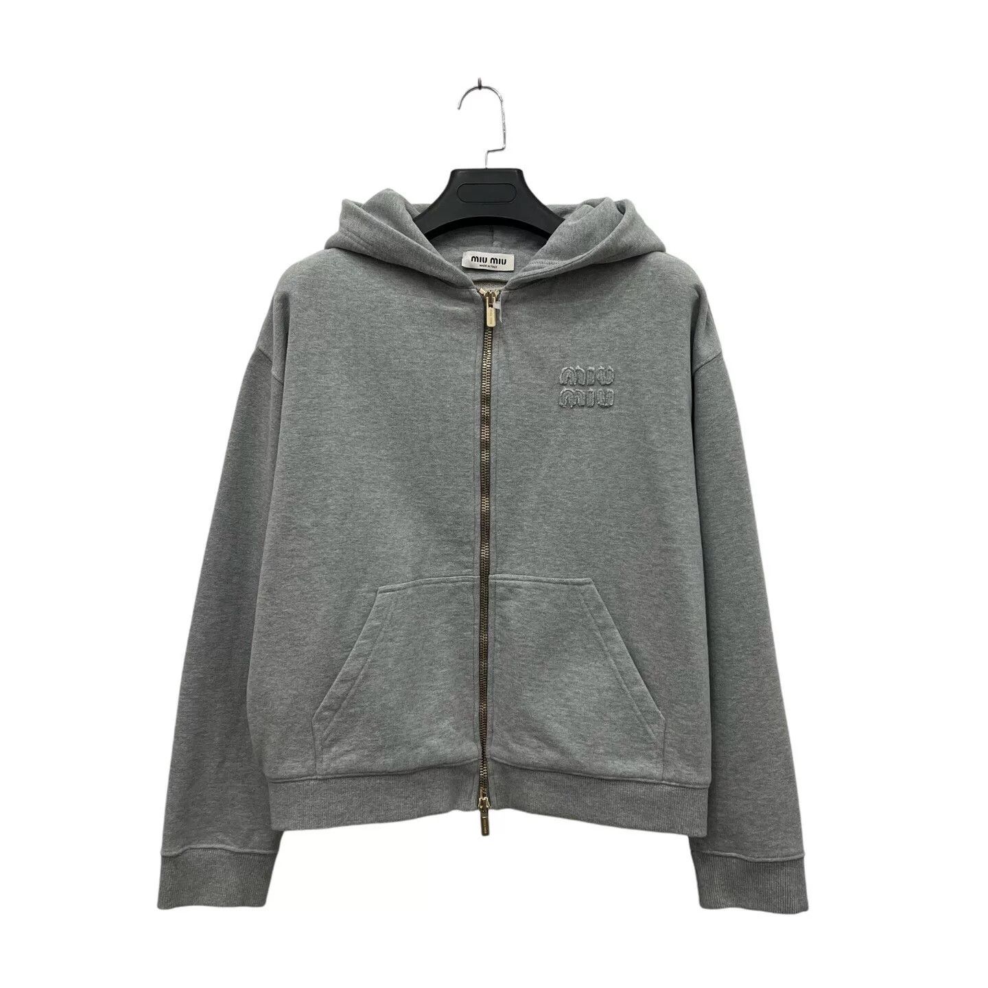 Miu Miu Miu Miu Pink Hoodie XS Women Size XS / US 0-2 / IT 36-38 - 2 Thumbnail