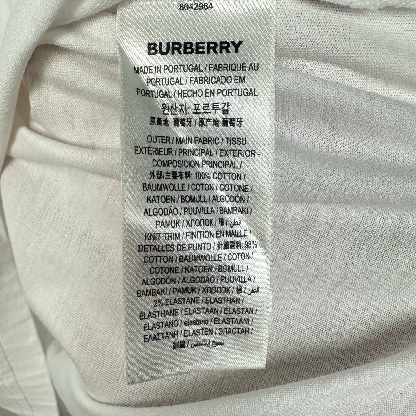 Burberry Burberry Casual Embroidered T-Shirt XXS Women Size XXS / US 00 / IT 34 - 6 Thumbnail