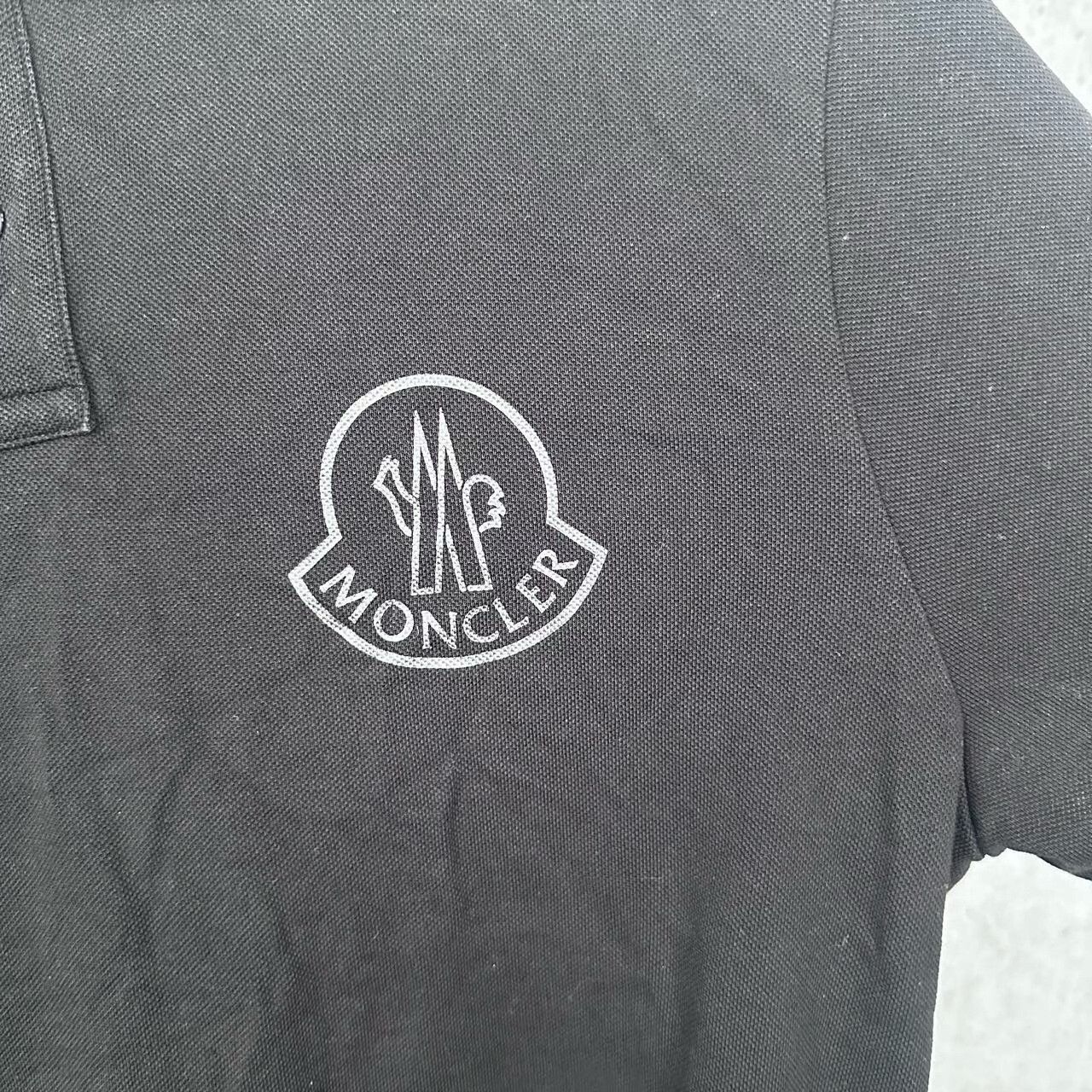 Moncler Moncler Retro Black Polo xl Men Size US XL / EU 56 / 4 - 3 Thumbnail